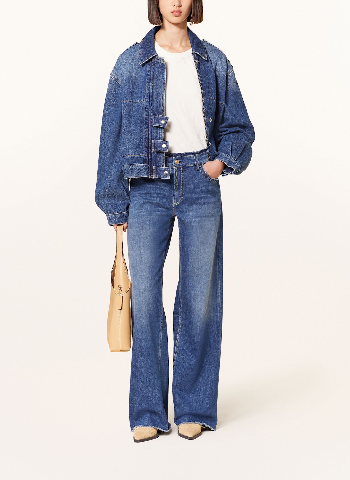 CAMBIO Straight Jeans AIMEE, Color: 5216 AGOLDE wrap waist denim shorts (Image 2)