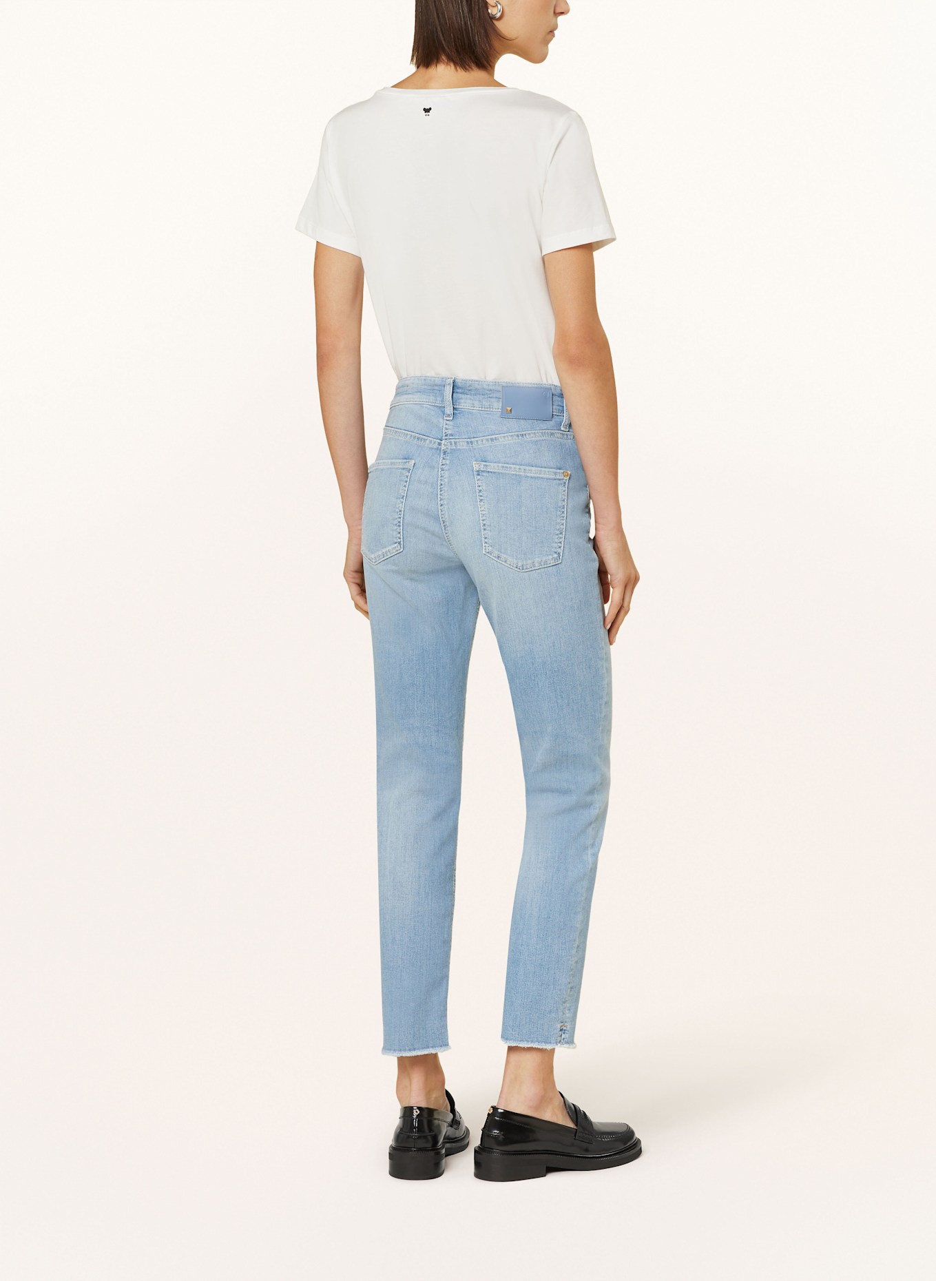 CAMBIO Noir jeans PIPER: 5150 summer super bleach fring
