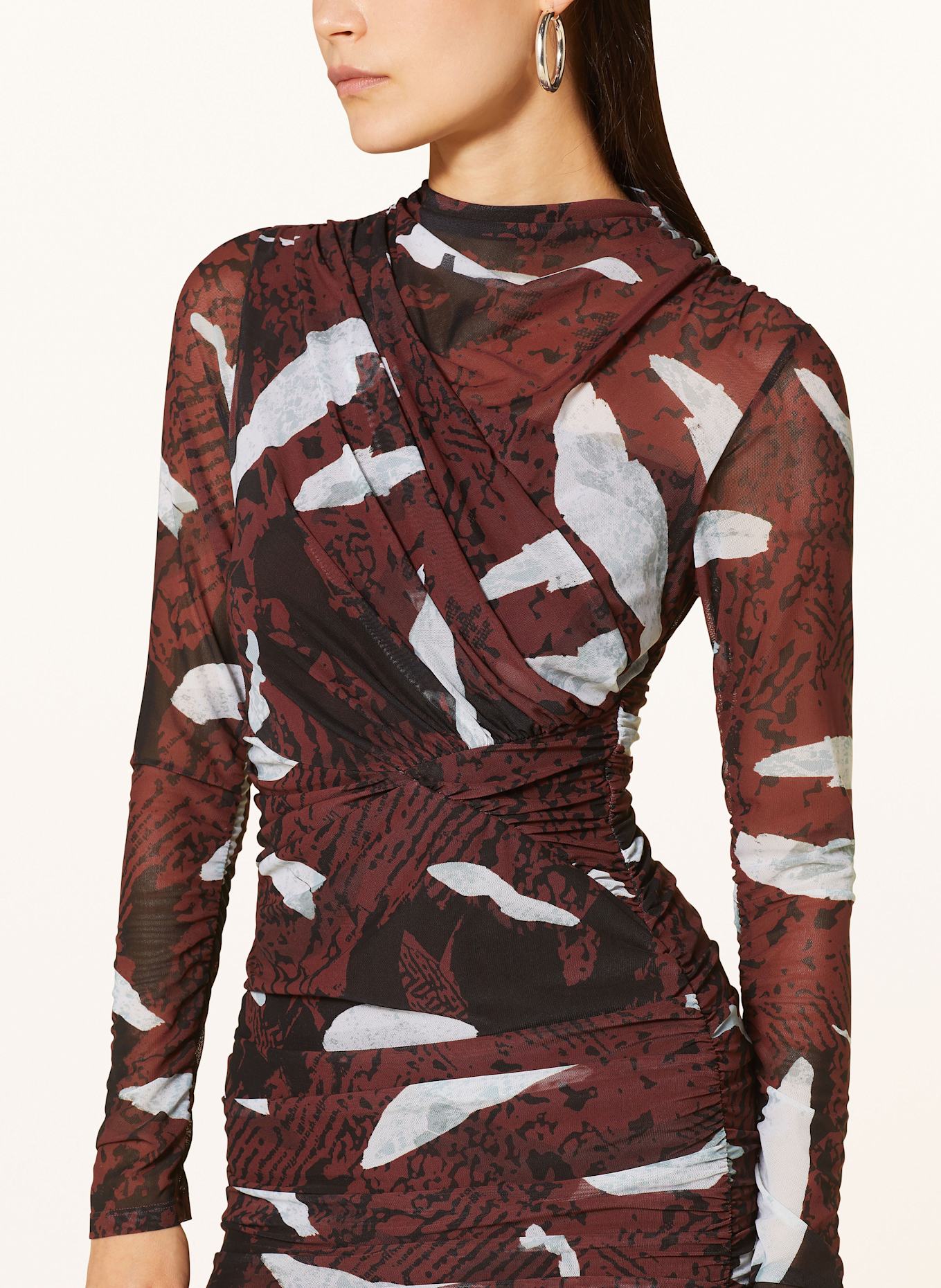 T shirt mesh dress hotsell