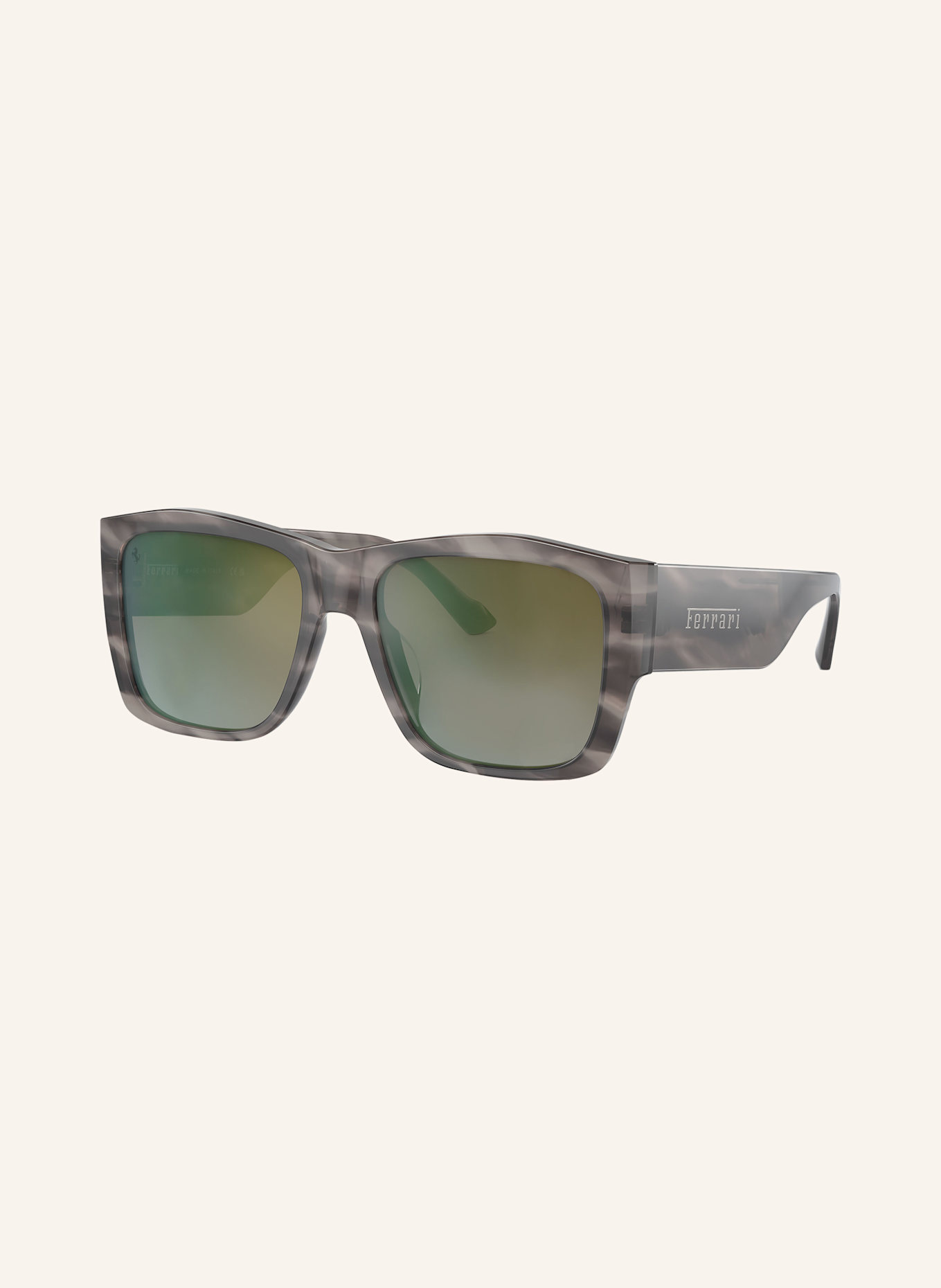 Scuderia Ferrari Sunglasses FH2003U, Color: 710/9J - HAVANA/ GRAY MIRRORED (Image 1)