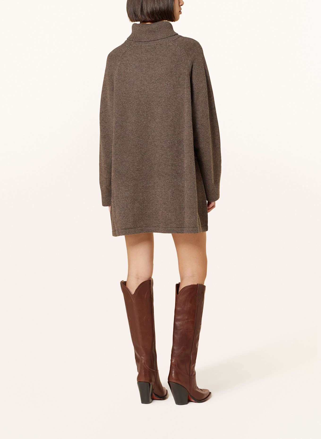 ba&sh Strickkleid MEDEE: BRAUN