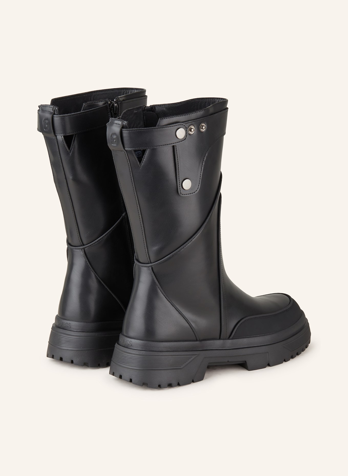 GUESS PAMELON boots, Color: BLACK (Image 2)