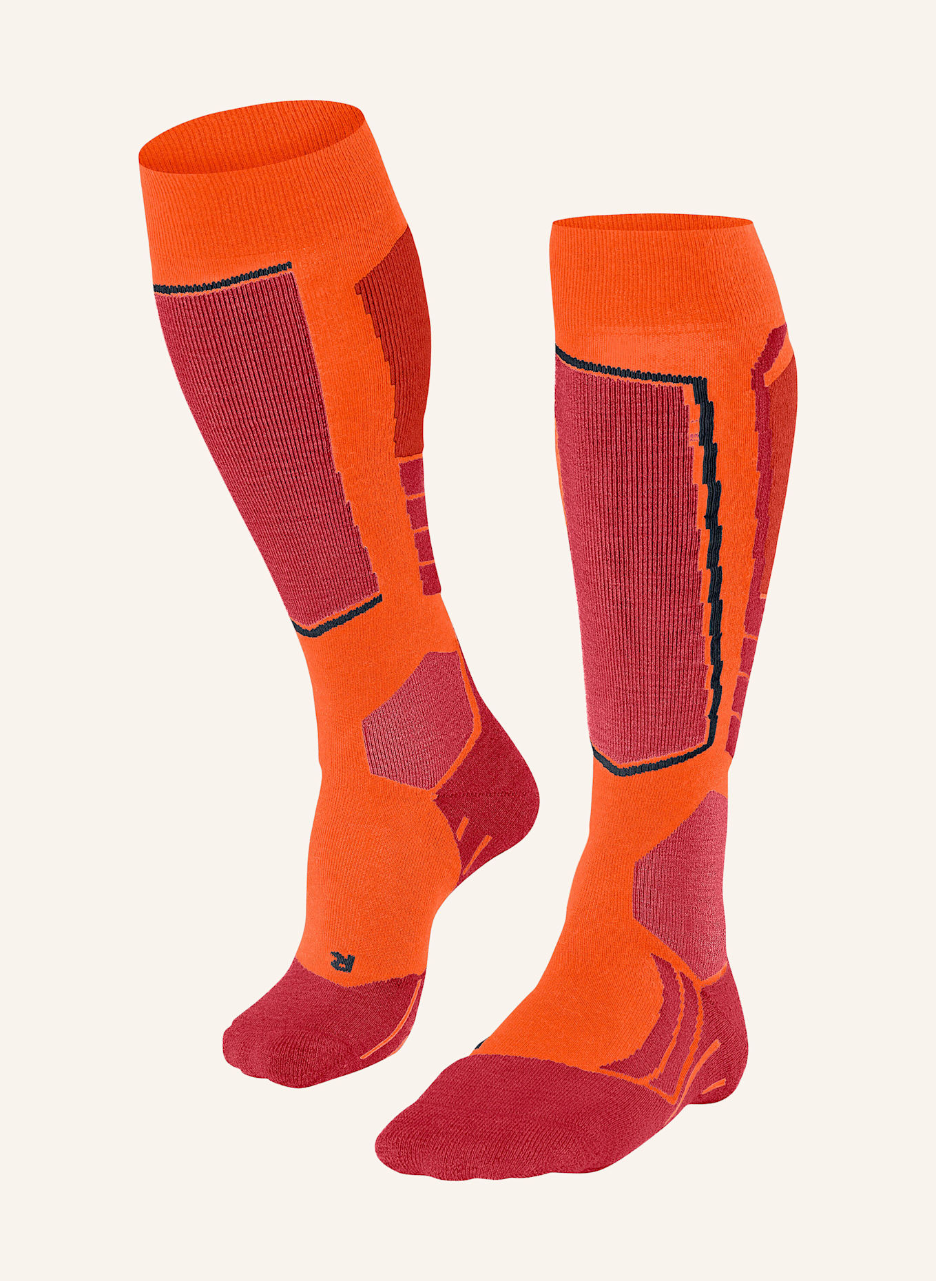 FALKE Skisokken SK2: 8288 flash orange