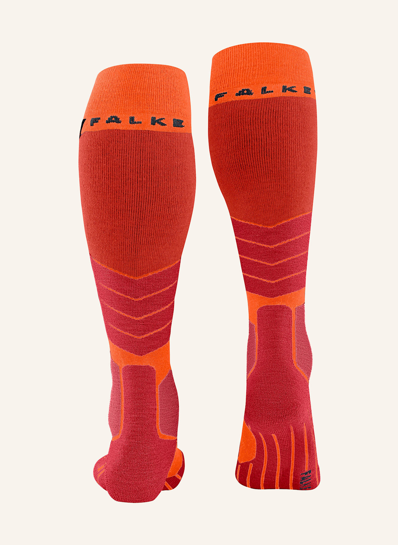 FALKE Skisokken SK2: 8288 flash orange