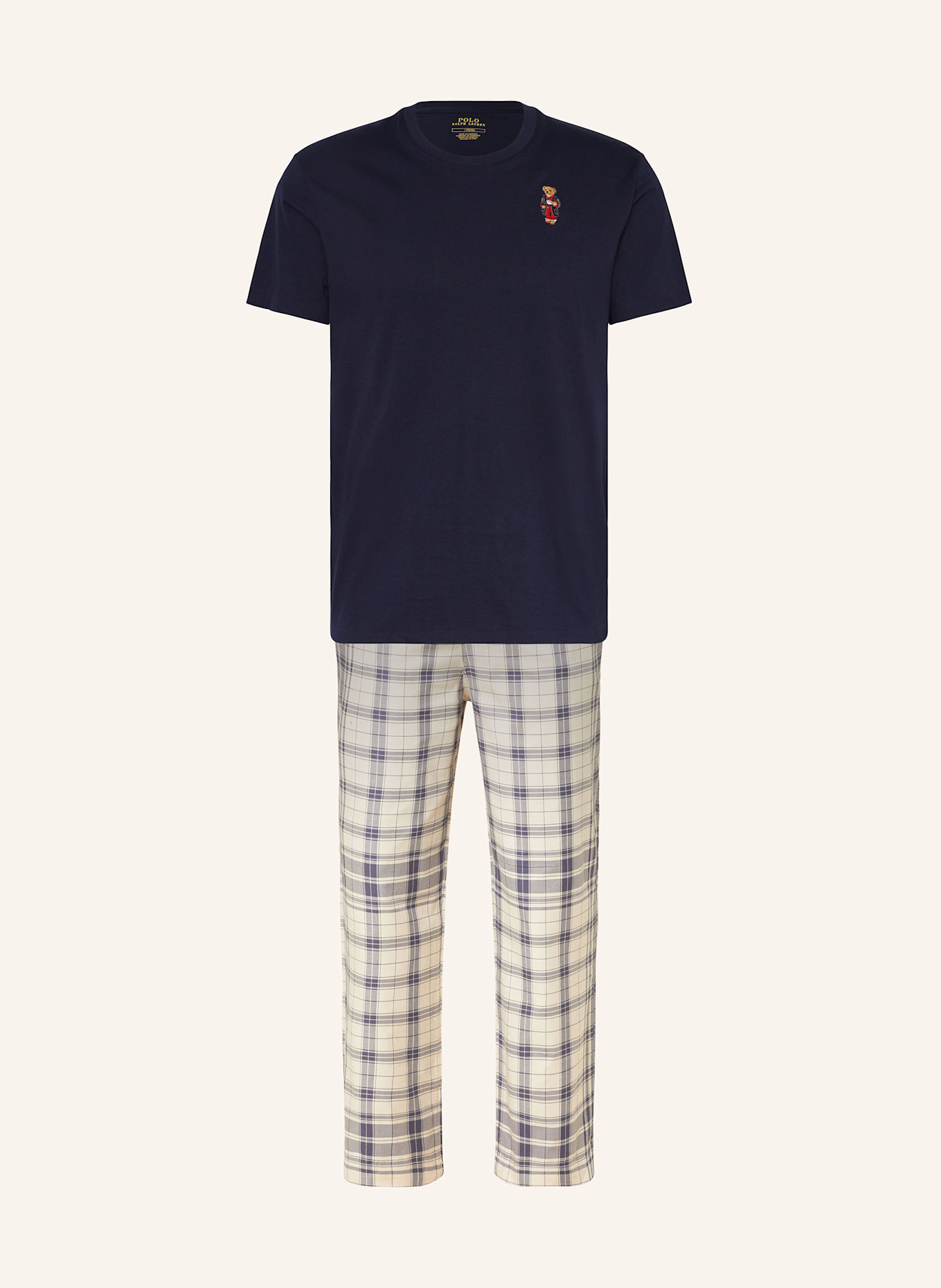 Mens polo pajamas clearance