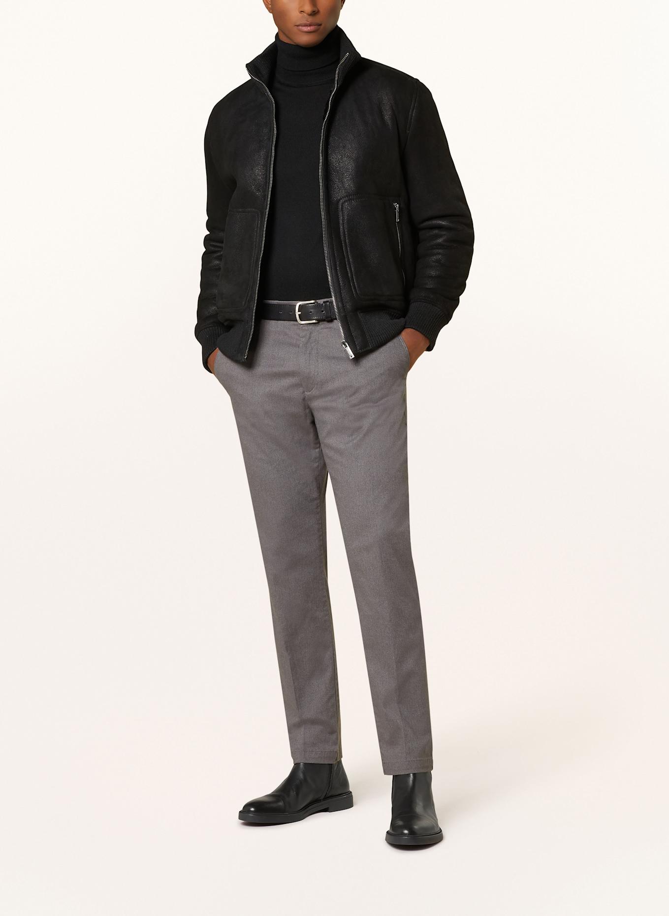 BOSS Chinos KANE regular tapered fit, Color: DARK GRAY (Image 2)