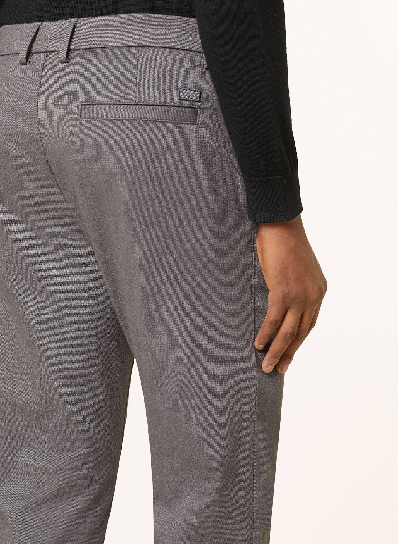 BOSS Chinos KANE regular tapered fit, Color: DARK GRAY (Image 5)