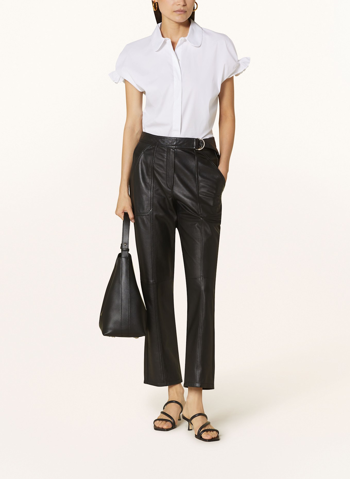 ÉMANOU blouse: WIT