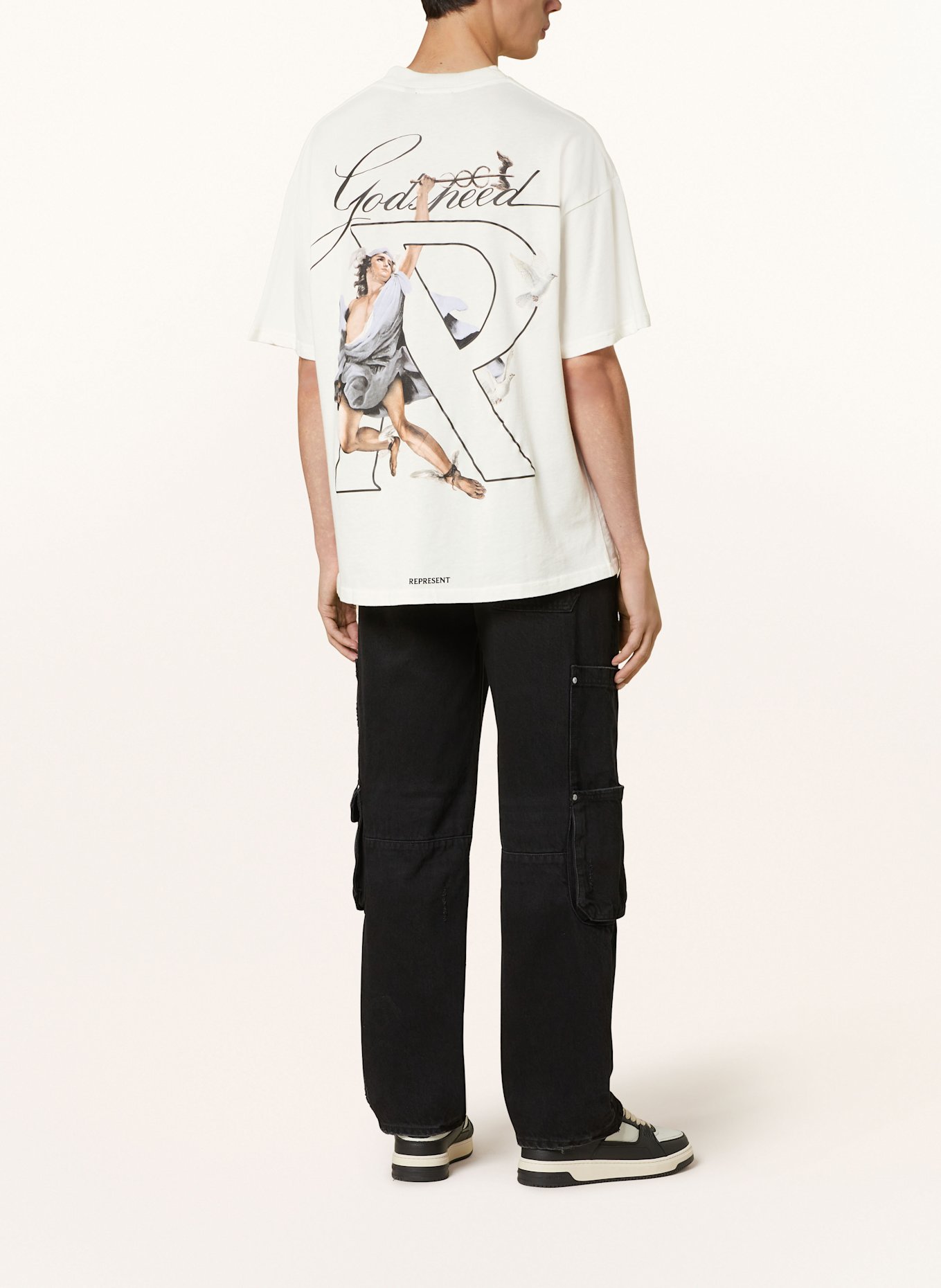 REPRESENT T-shirt HERMES, Color: WHITE (Image 2)