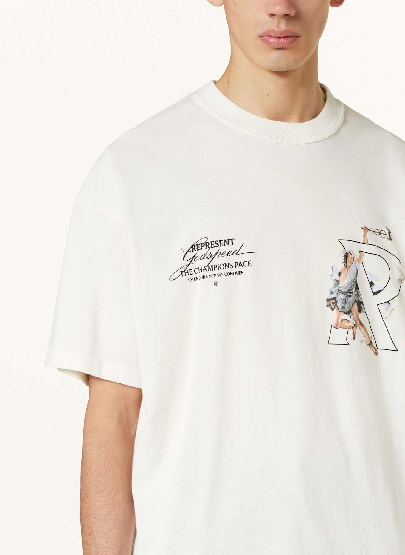 REPRESENT T-shirt HERMES, Color: WHITE (Image 4)