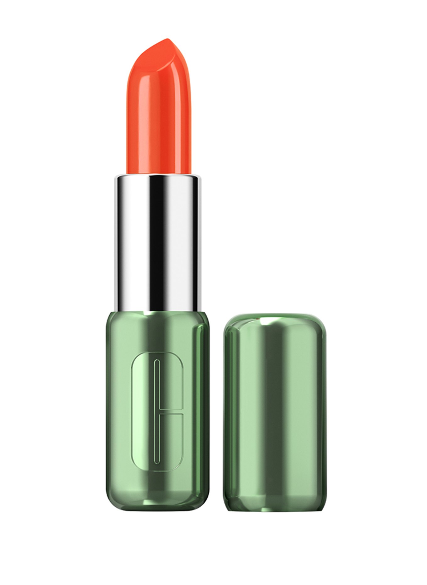 CLINIQUE POP LONGWEAR LIPSTICK SHINE: REV IT UP CORAL