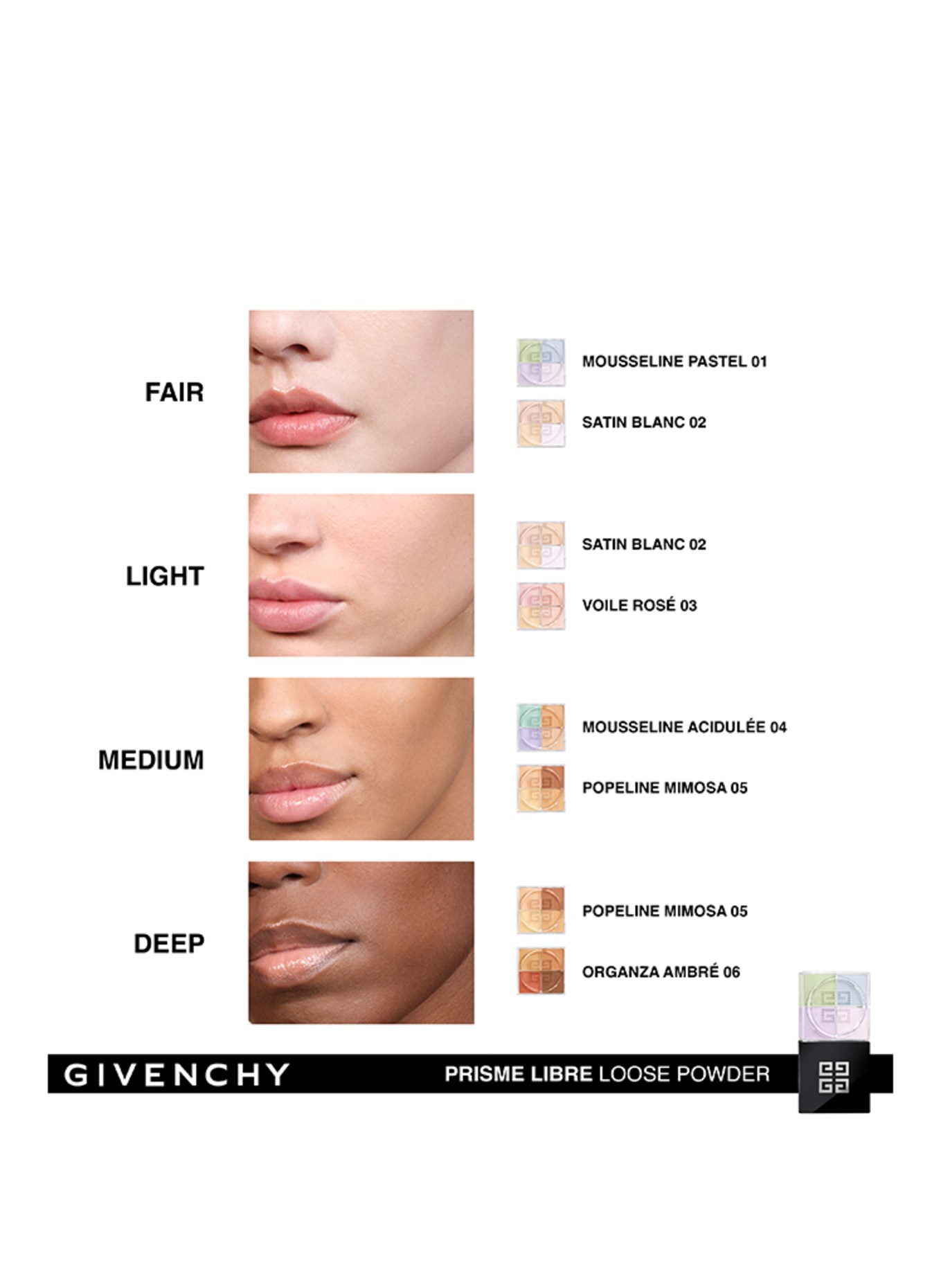 GIVENCHY PRISME LIBRE: 02 SATIN BLANC