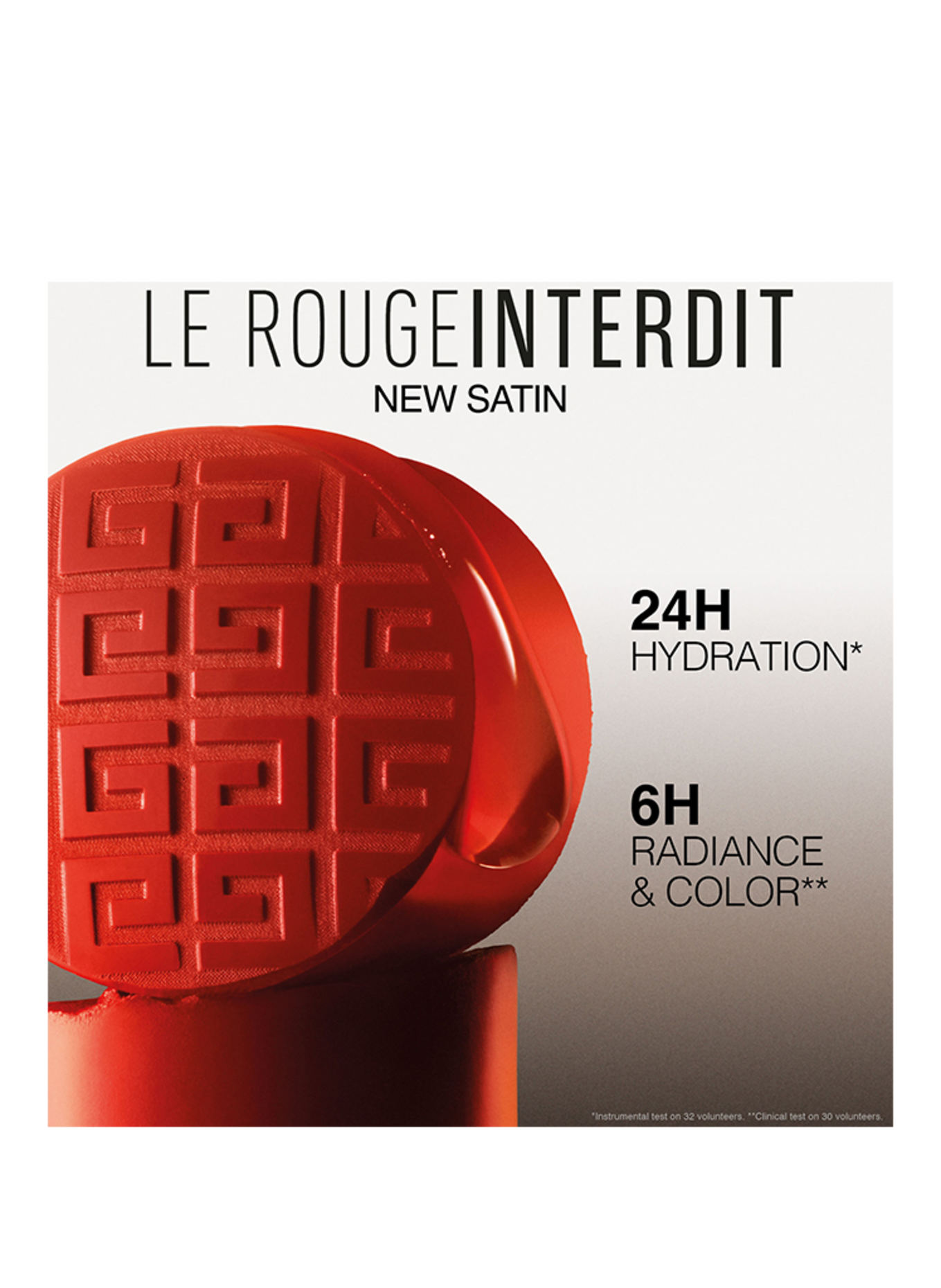 GIVENCHY LE ROUGE INTERDIT SATIN: 310 ROUGE INCANDESCENT