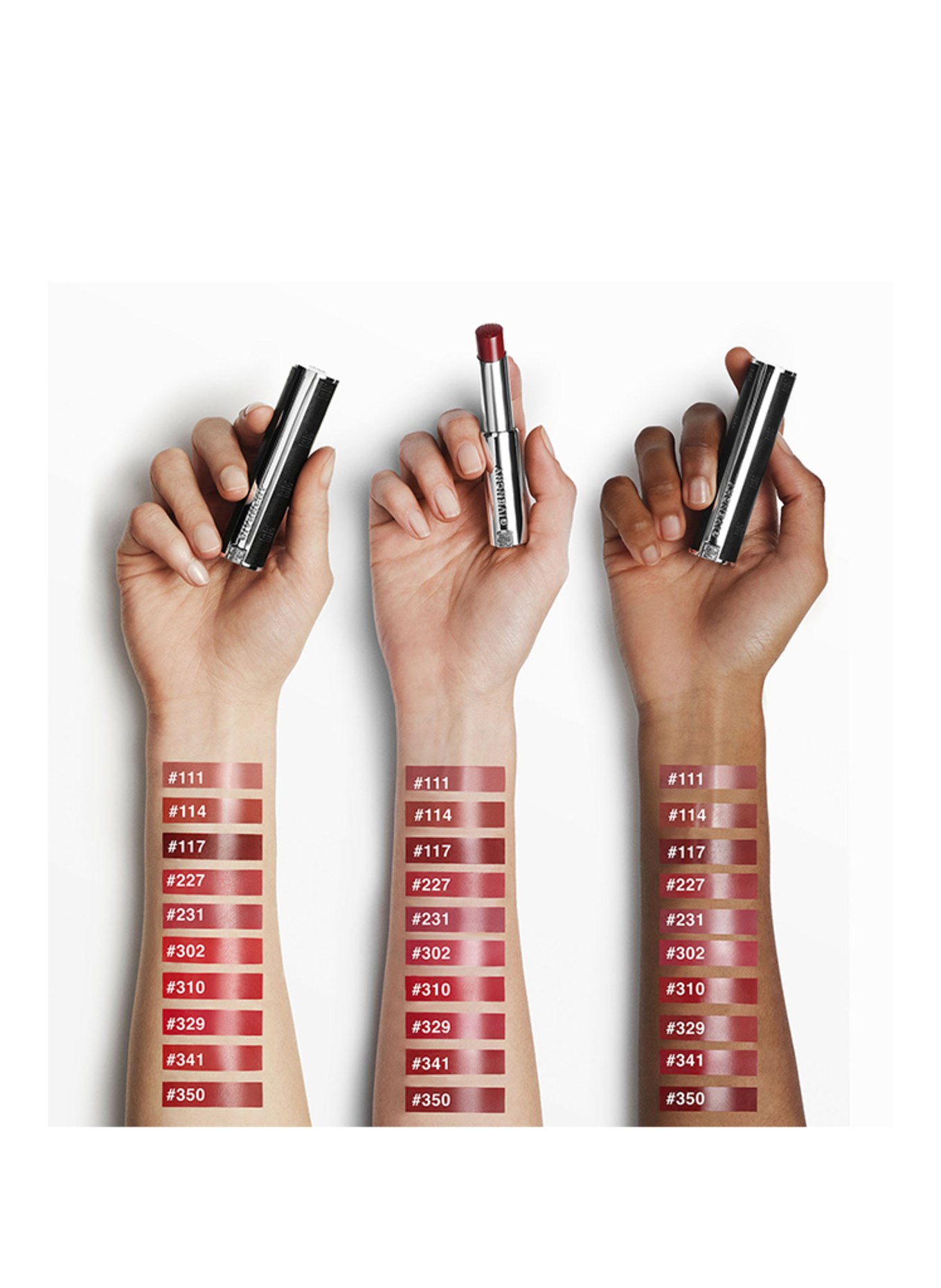 GIVENCHY LE ROUGE INTERDIT SATIN: 329 ROUGE ENFLAMMÉ