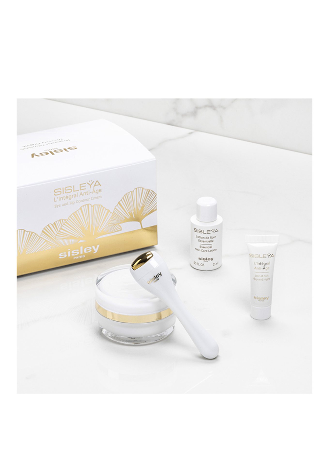 sisley Paris SISLE A L INTEGRAL ANTI AGE EYE AND LIP CONTOUR CREAM Zestaw piel gnacyjny