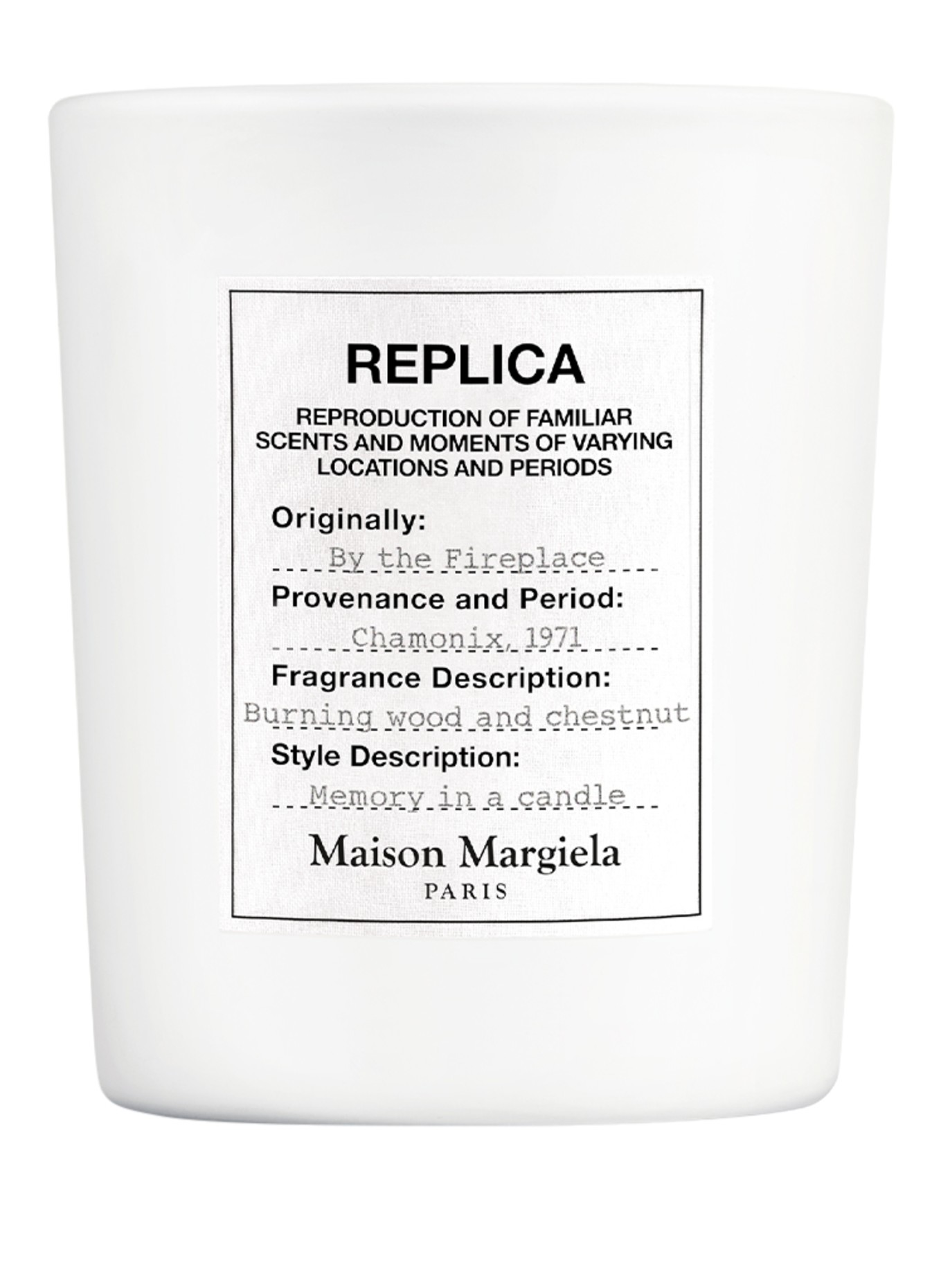 Maison Margiela Fragrances REPLICA BY THE FIREPLACE