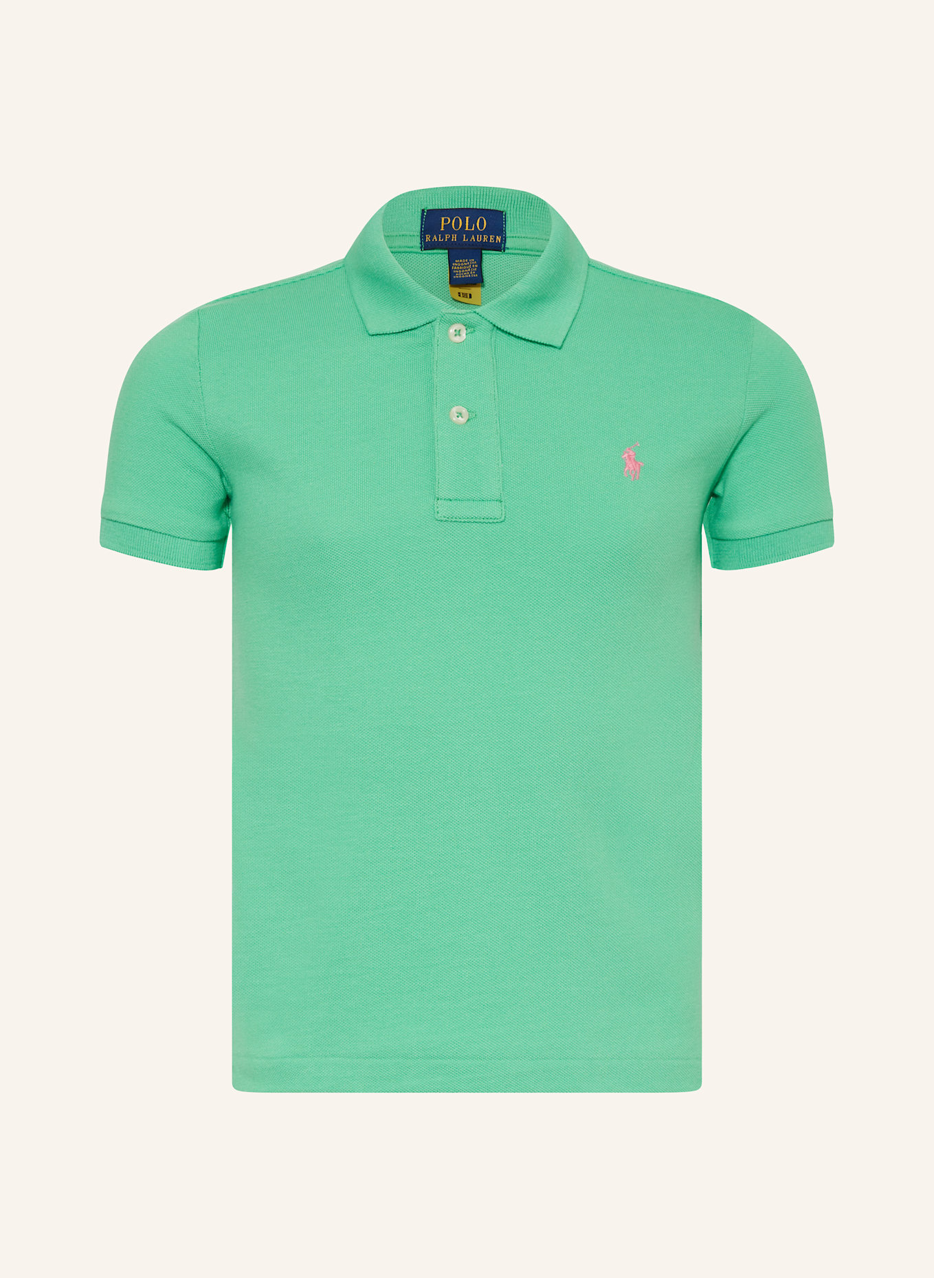 POLO RALPH LAUREN Polokošile z piké: ZELENÁ