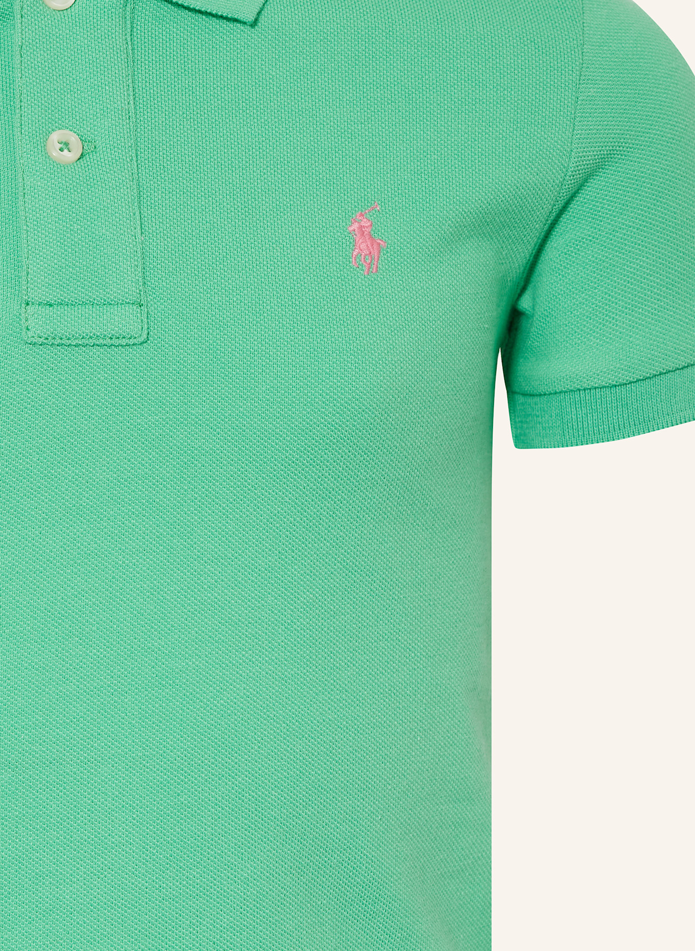 POLO RALPH LAUREN Polokošile z piké: ZELENÁ