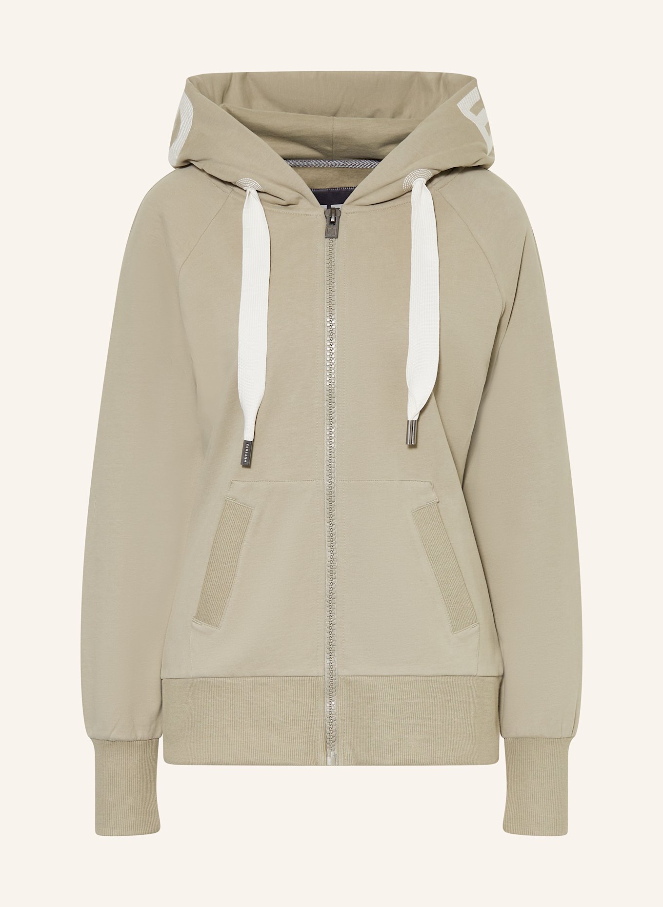 ELBSAND Sweatjacke KELDA, Farbe: GRÜN (Bild 1)