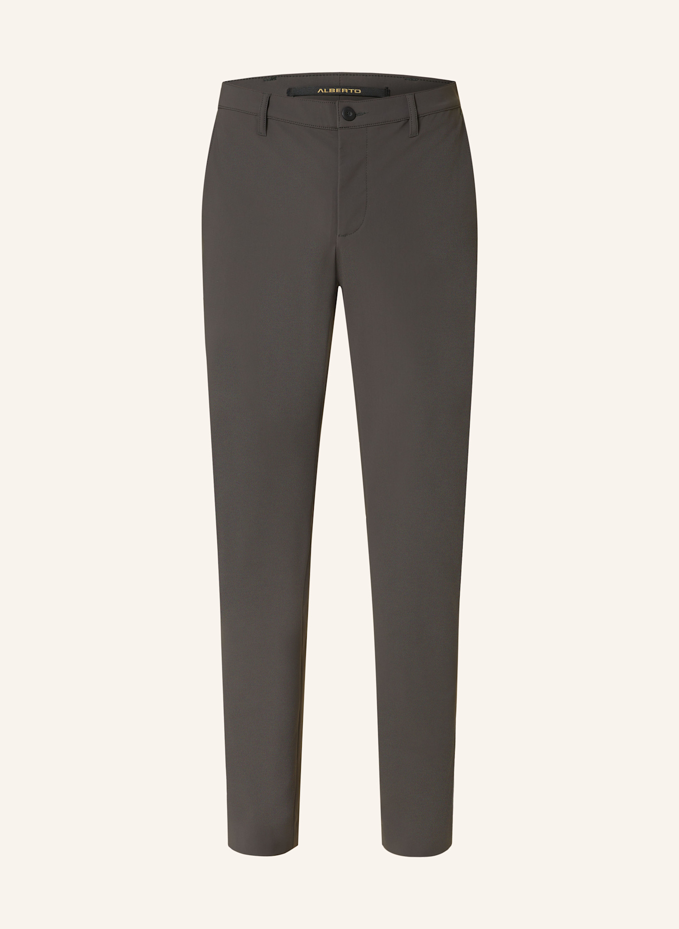 ALBERTO Chinosy ROB slim fit: CZIEMNOSZARY