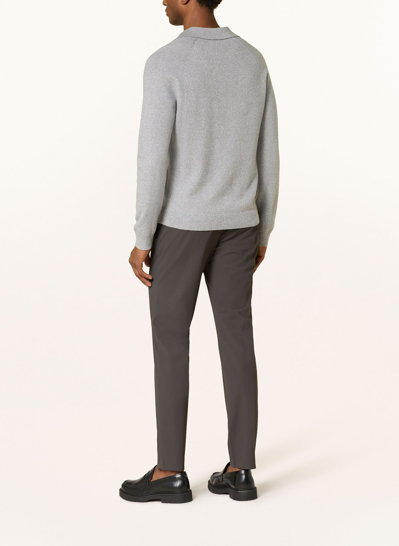 ALBERTO Chinosy ROB slim fit: CZIEMNOSZARY