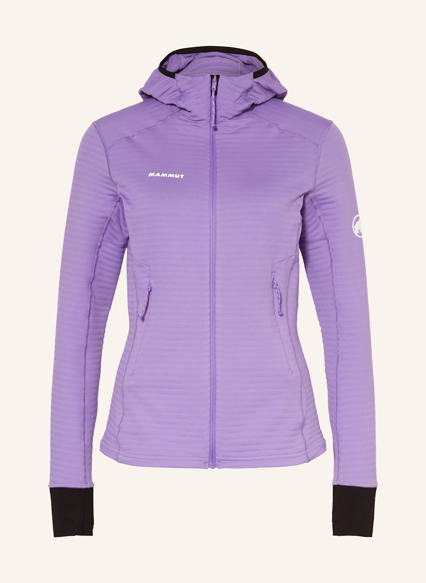 MAMMUT Bunda Midlayer TAISS LIGHT: FIALOVÁ/ ČERNÁ