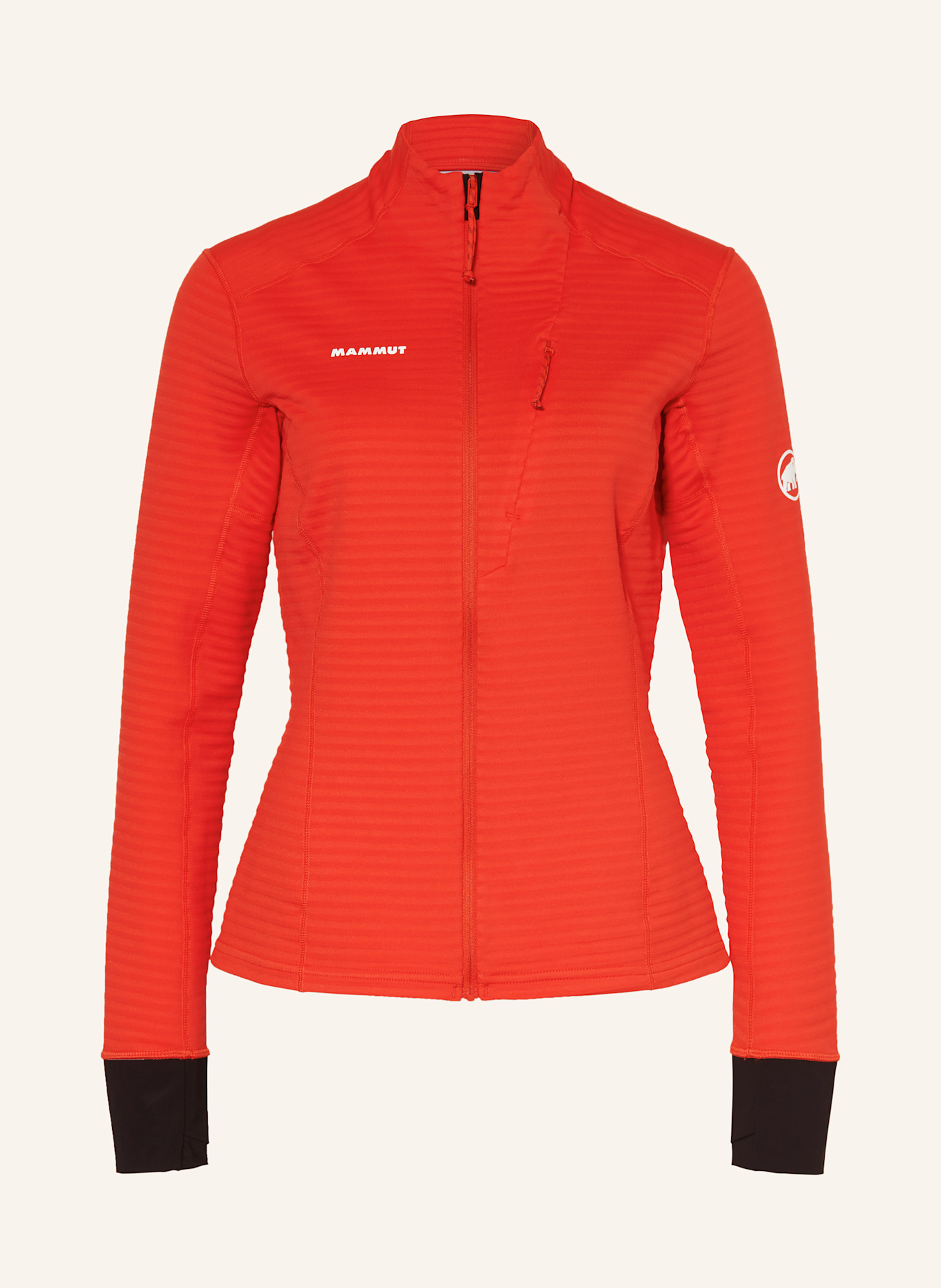 MAMMUT Bunda Midlayer TAISS LIGHT: ČERVENÁ