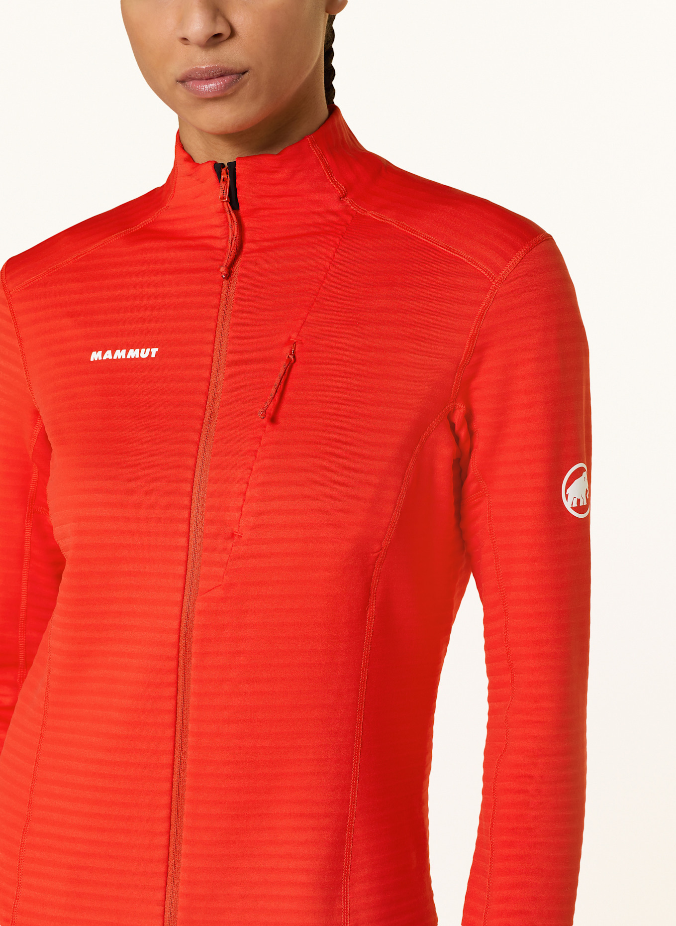 MAMMUT Bunda Midlayer TAISS LIGHT: ČERVENÁ