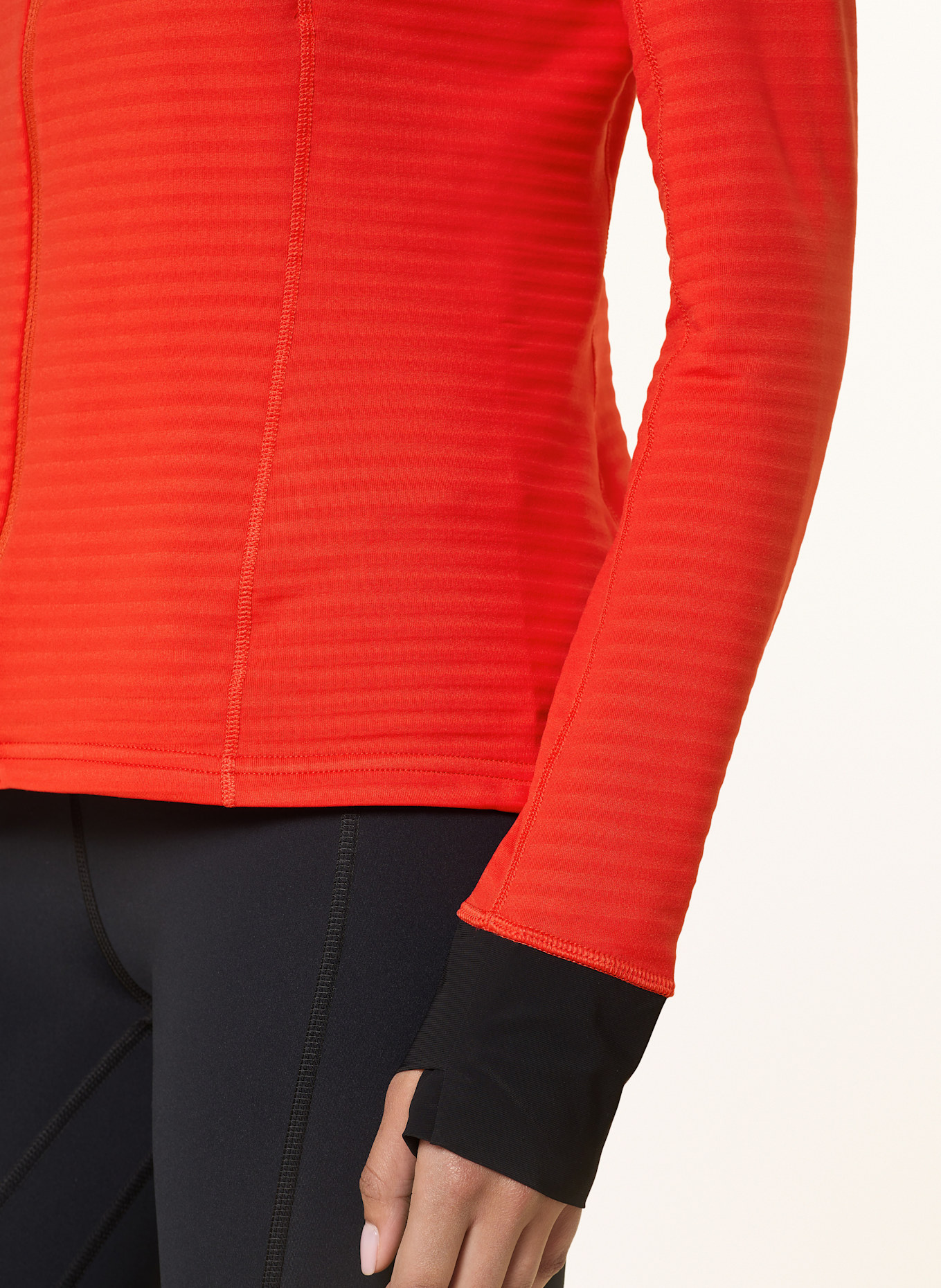 MAMMUT Bunda Midlayer TAISS LIGHT: ČERVENÁ