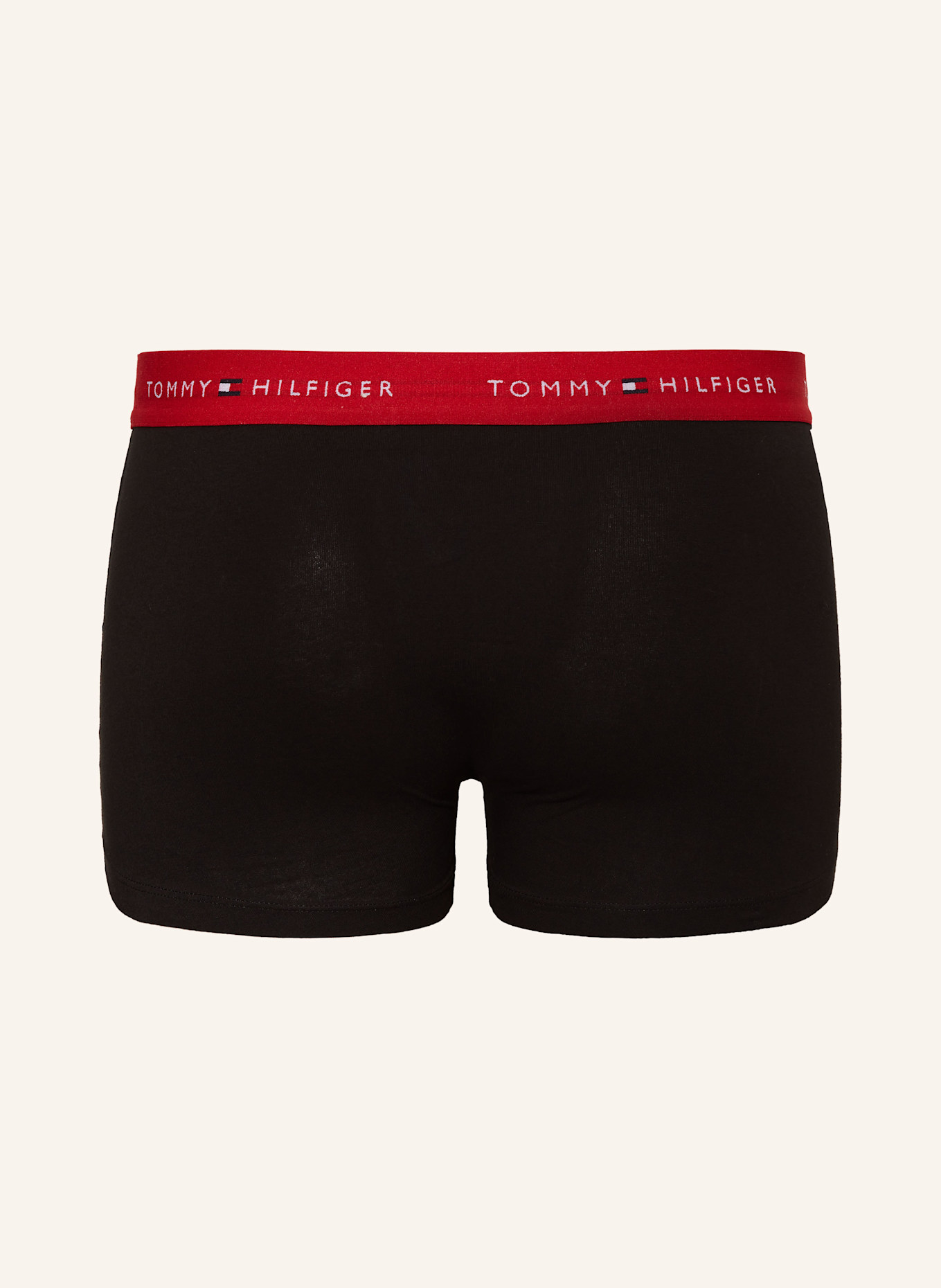 TOMMY HILFIGER 3er-Pack Boxershorts: SCHWARZ