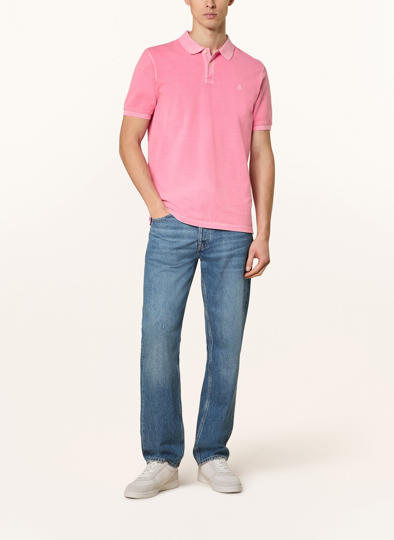 Marc O'Polo Polo piqué coupe classique: ROSE