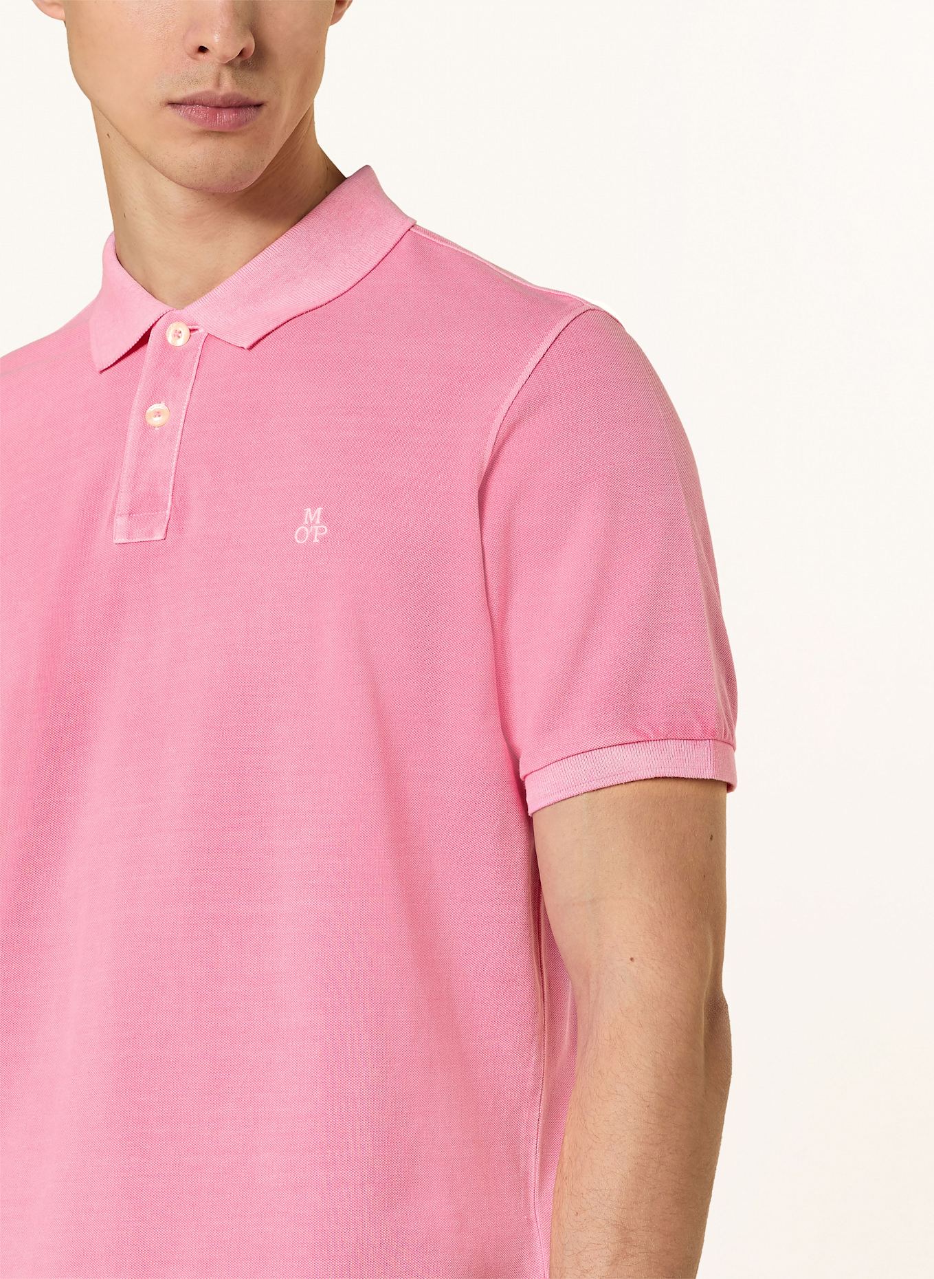 Marc O'Polo Polo piqué coupe classique: ROSE