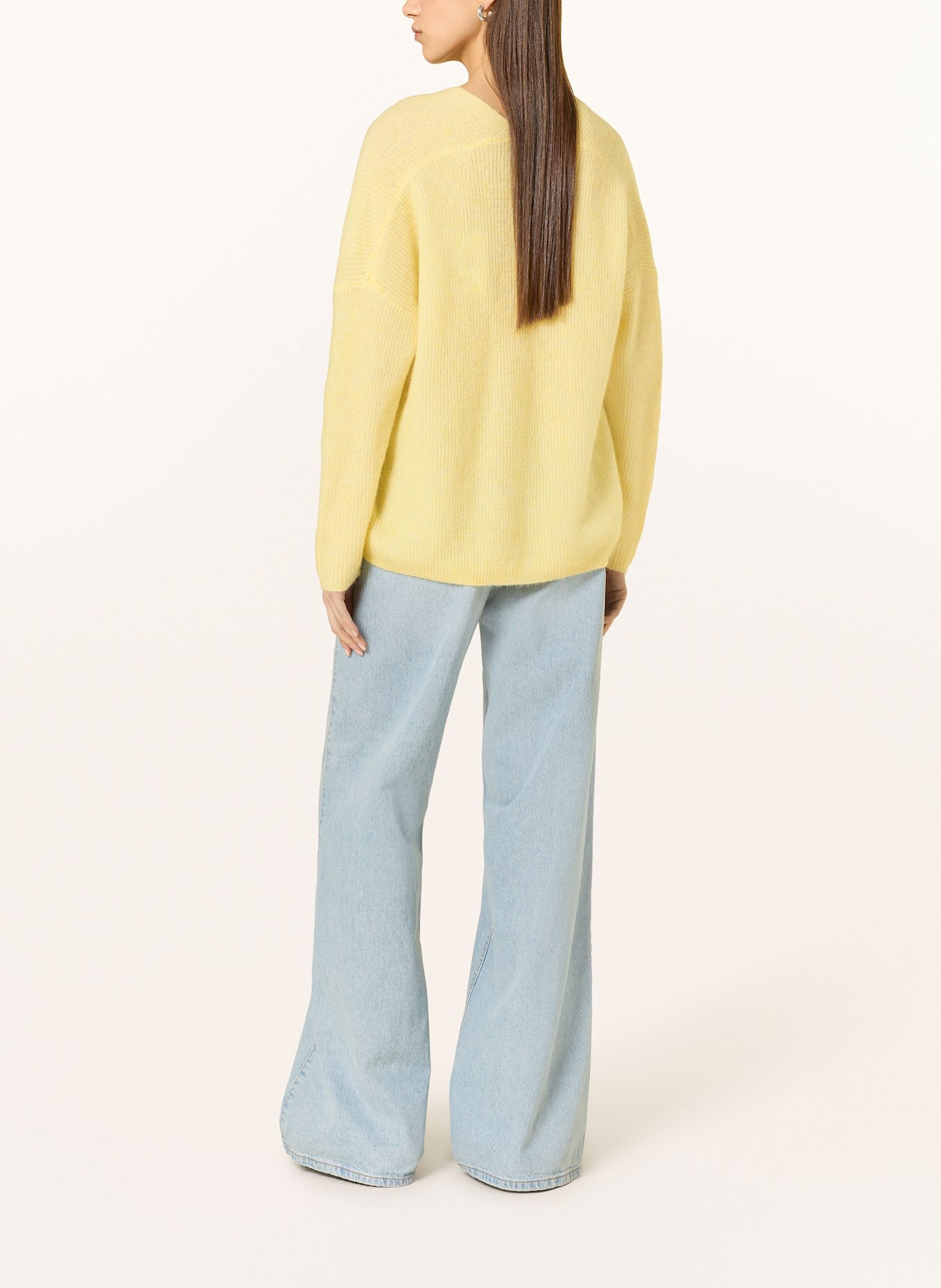 MOS MOSH Pullover THORA mit Alpaka: GELB