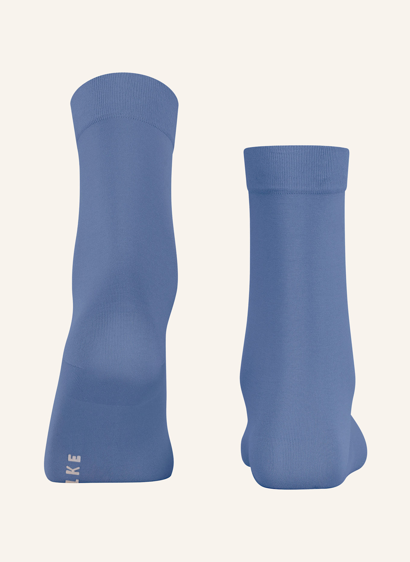FALKE Socken COTTON TOUCH: 6483 smoky blue