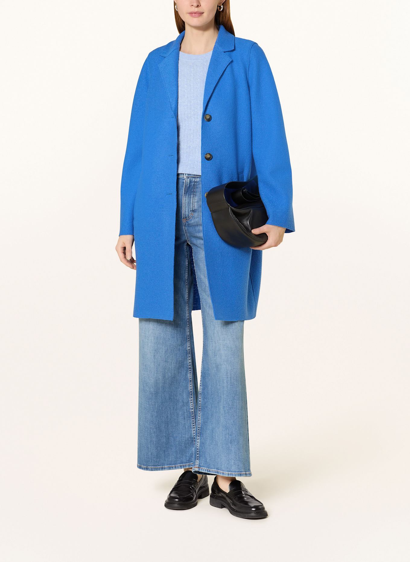 oui Wollmantel: BLAU