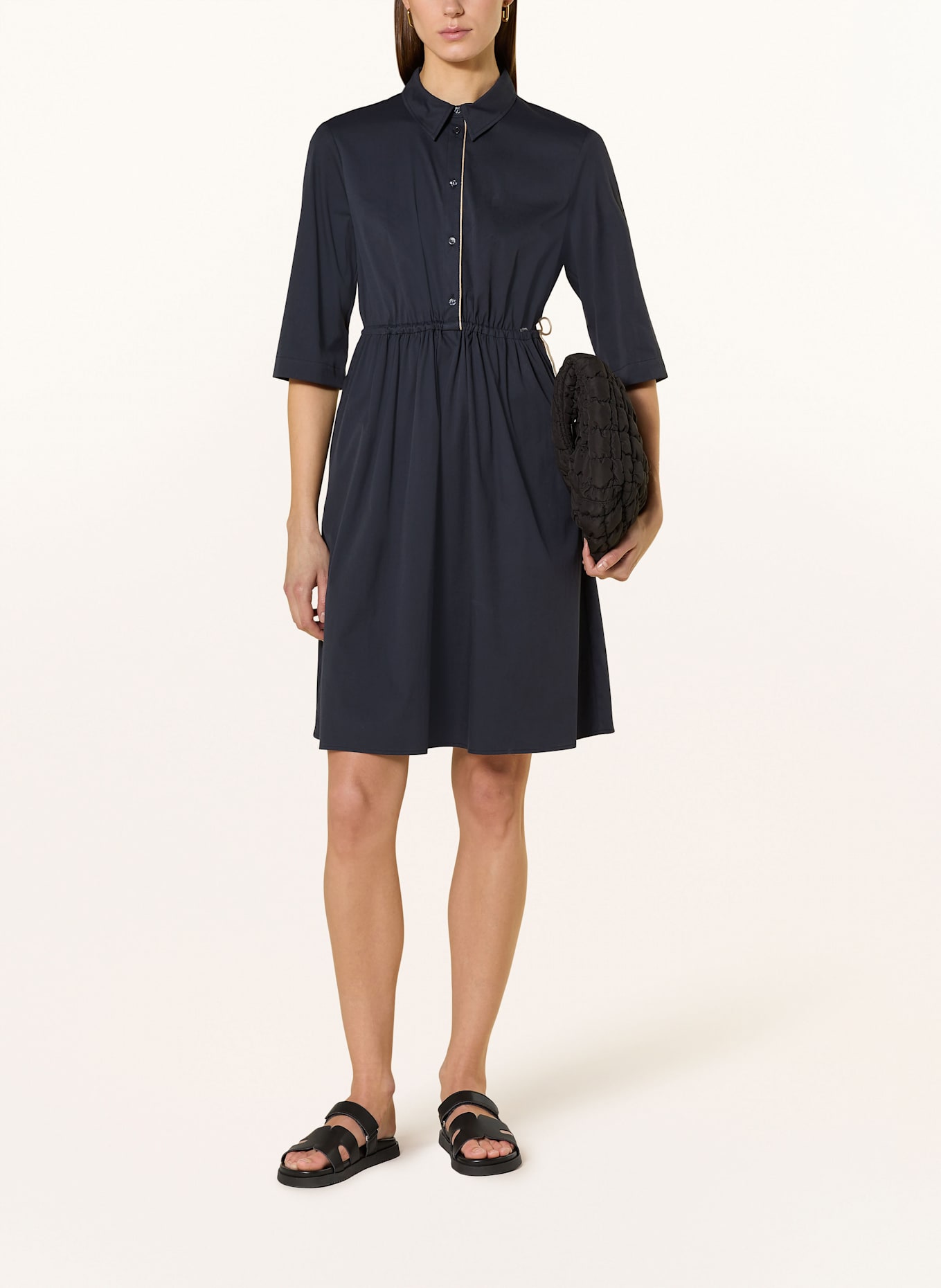CINQUE Kleid CIDOKE mit 3/4-Arm: DUNKELBLAU