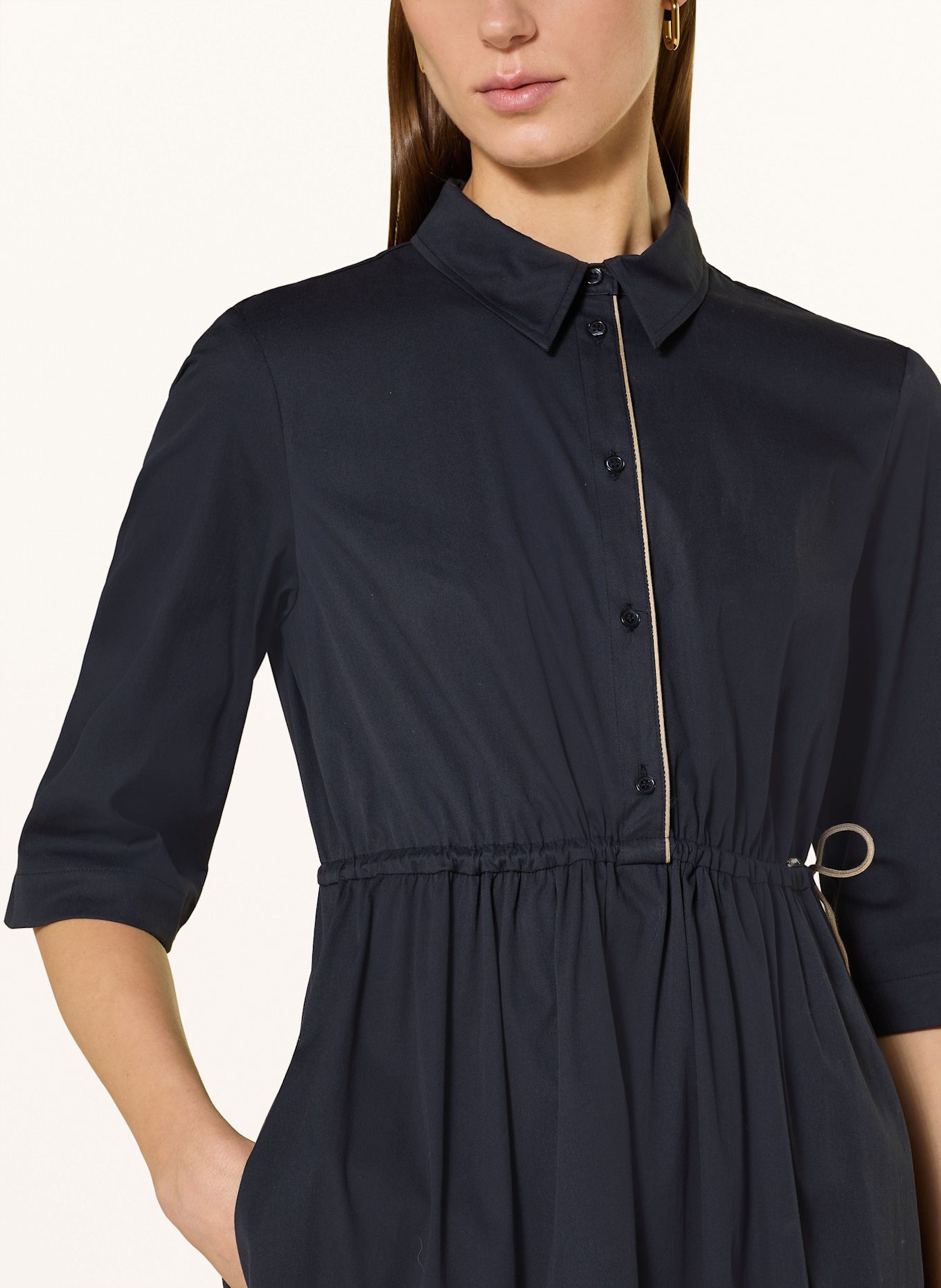 CINQUE Kleid CIDOKE mit 3/4-Arm: DUNKELBLAU