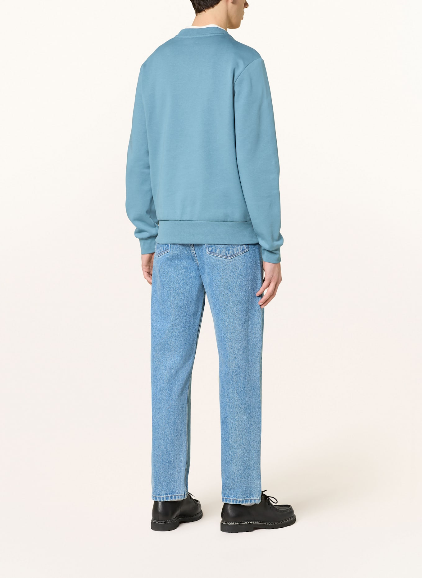 LACOSTE Mikina: TMAVĚ MODRÁ