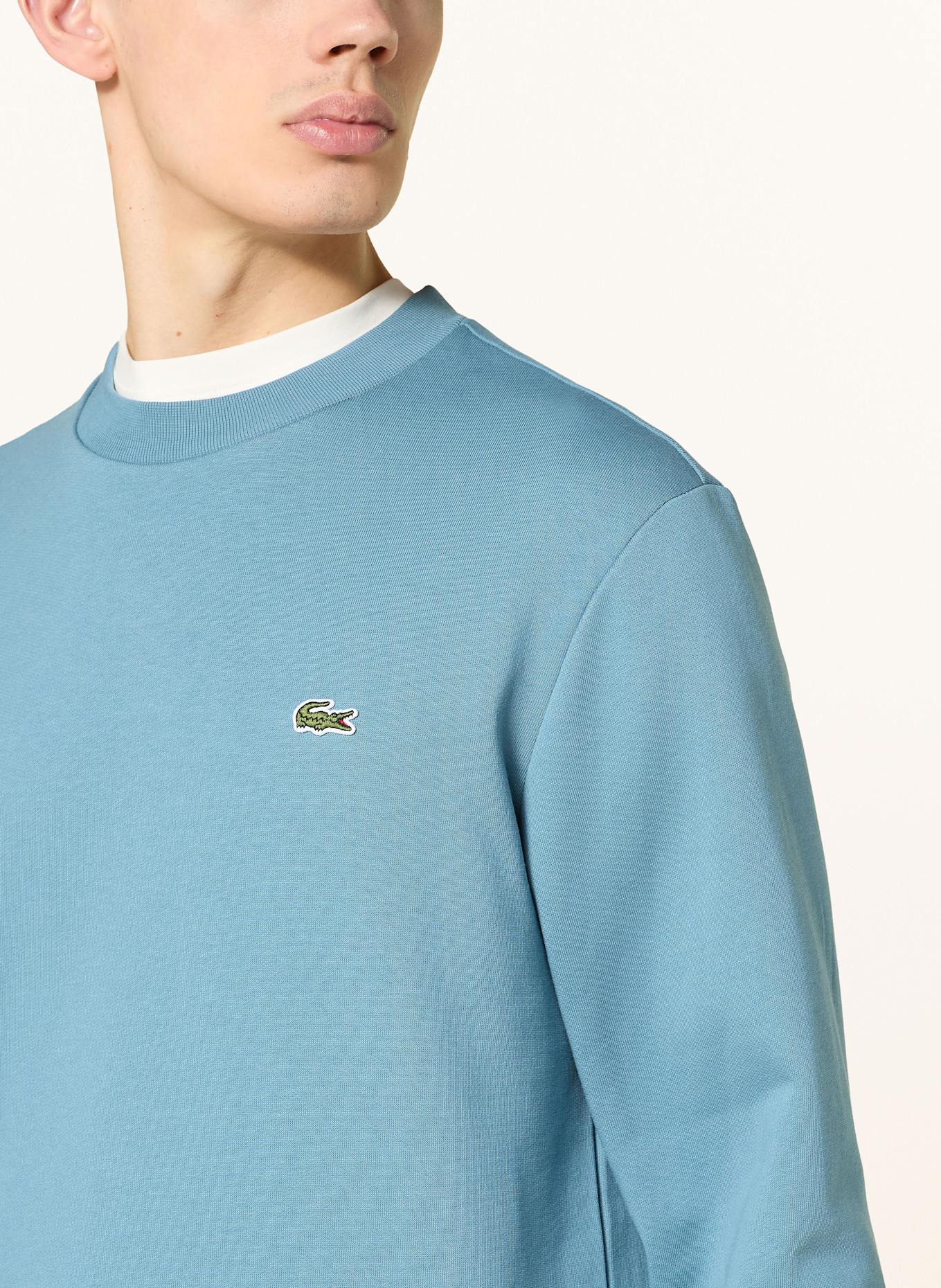 LACOSTE Mikina: TMAVĚ MODRÁ