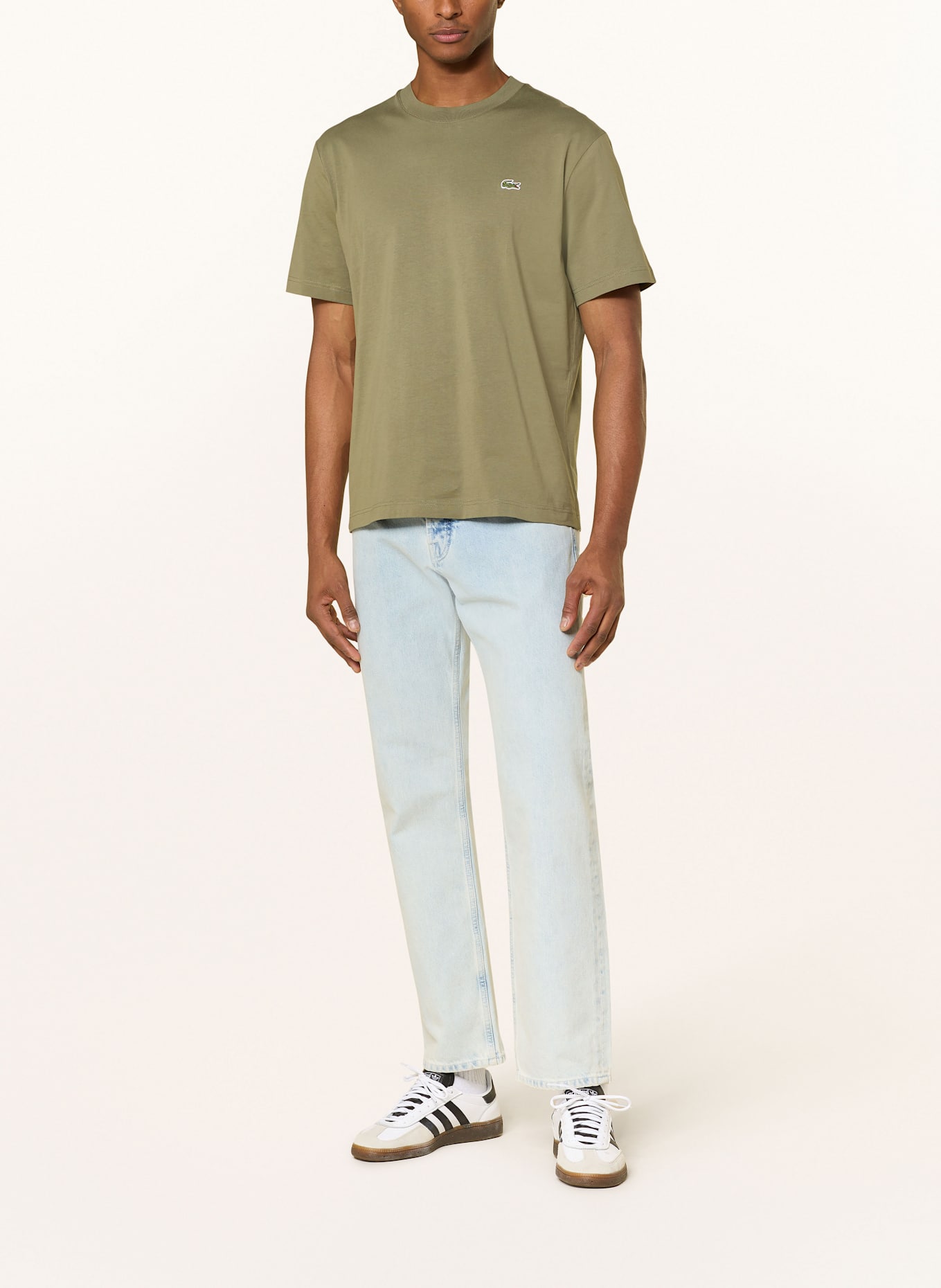 LACOSTE T-Shirt: KHAKI