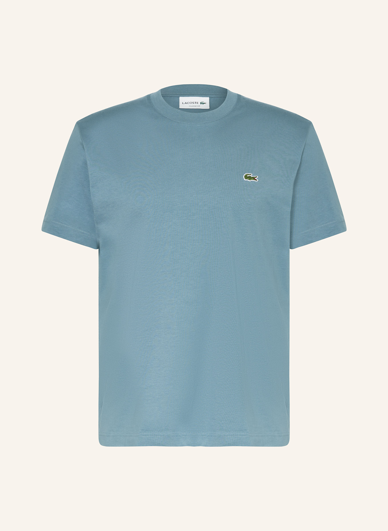 LACOSTE T-Shirt: BLAUGRAU
