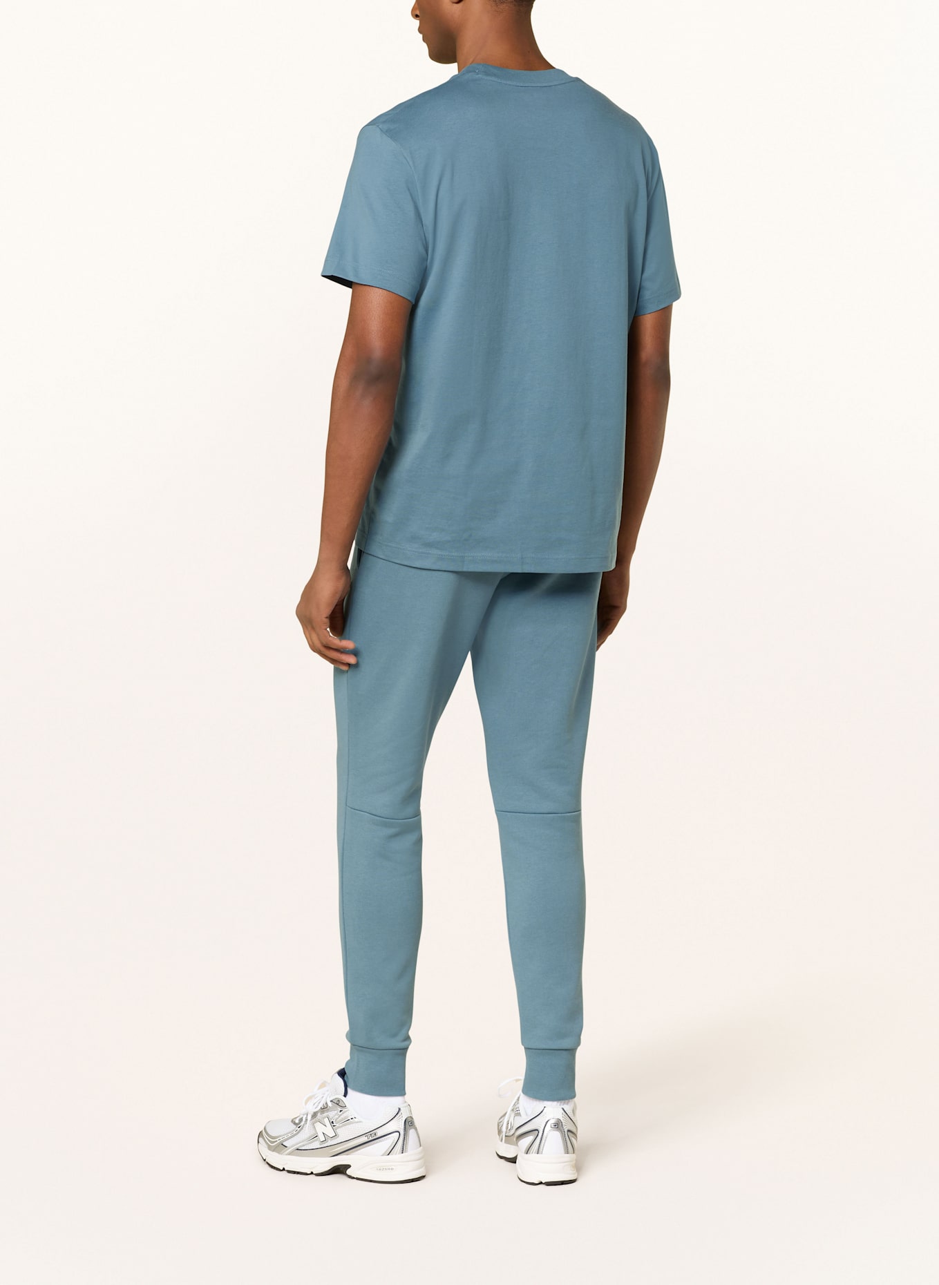 LACOSTE T-Shirt: BLAUGRAU