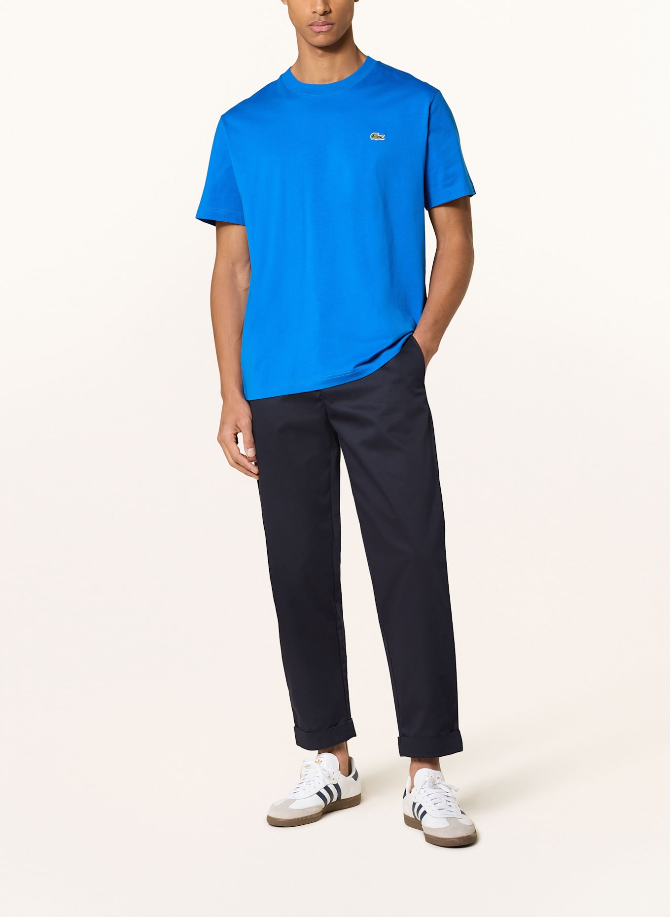 LACOSTE T-Shirt: BLAU