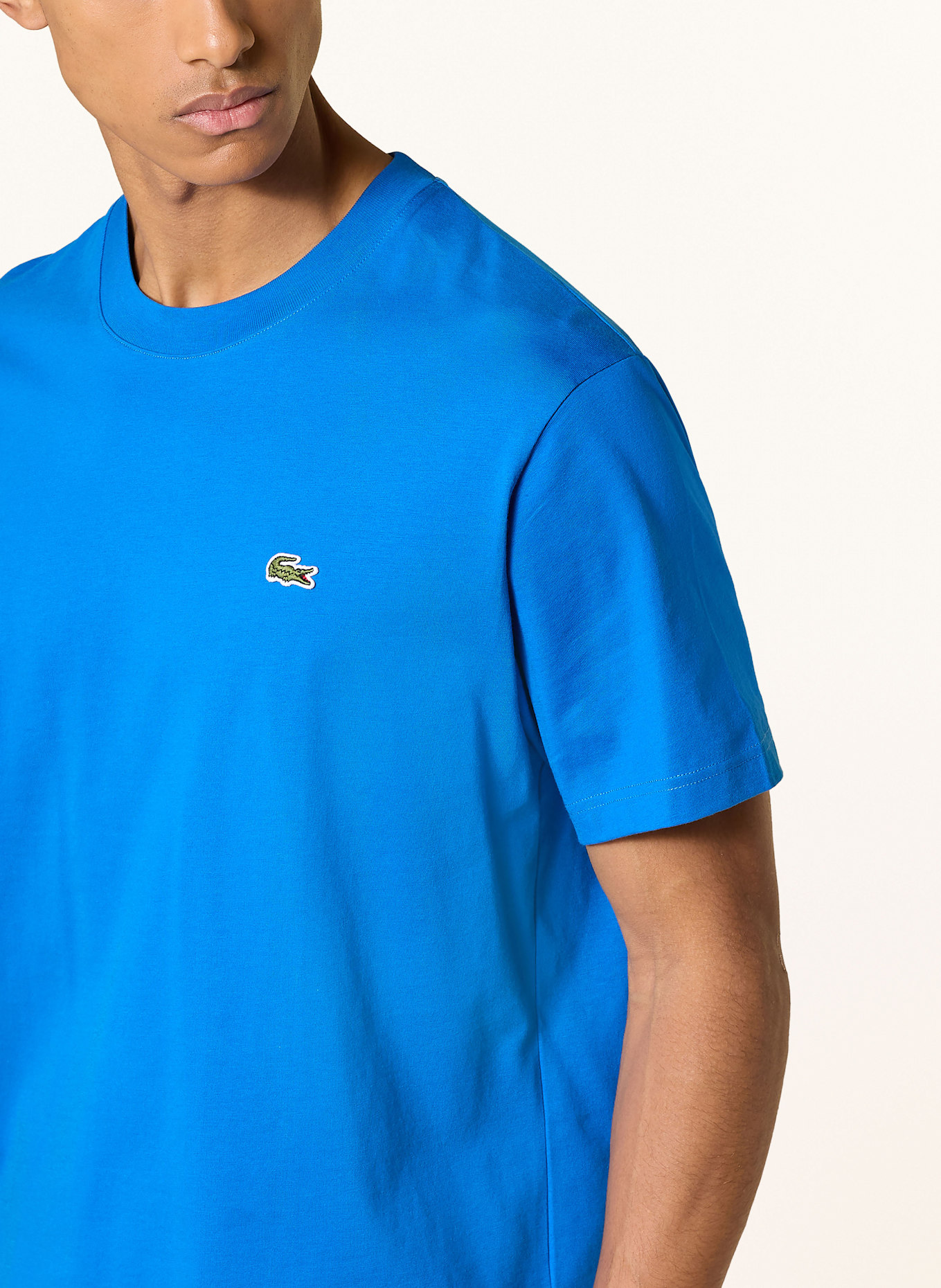 LACOSTE T-Shirt: BLAU