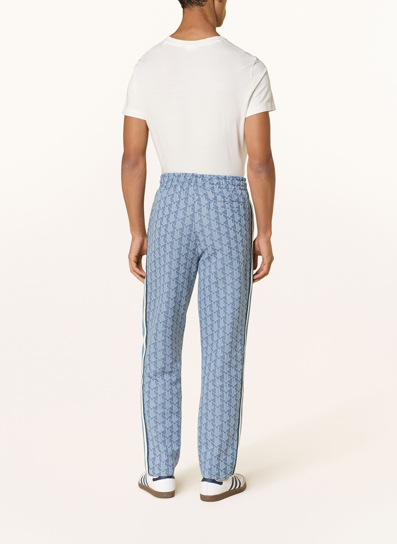 LACOSTE Spodnie dresowe: NIEBIESKI / JASNONIEBIESKI