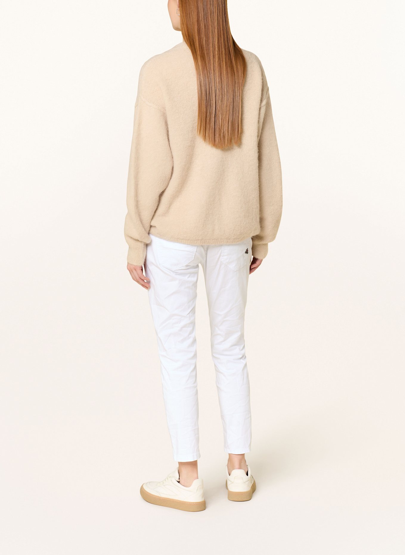 Buena Vista 7/8 džíny MALIBU: BÍLÁ