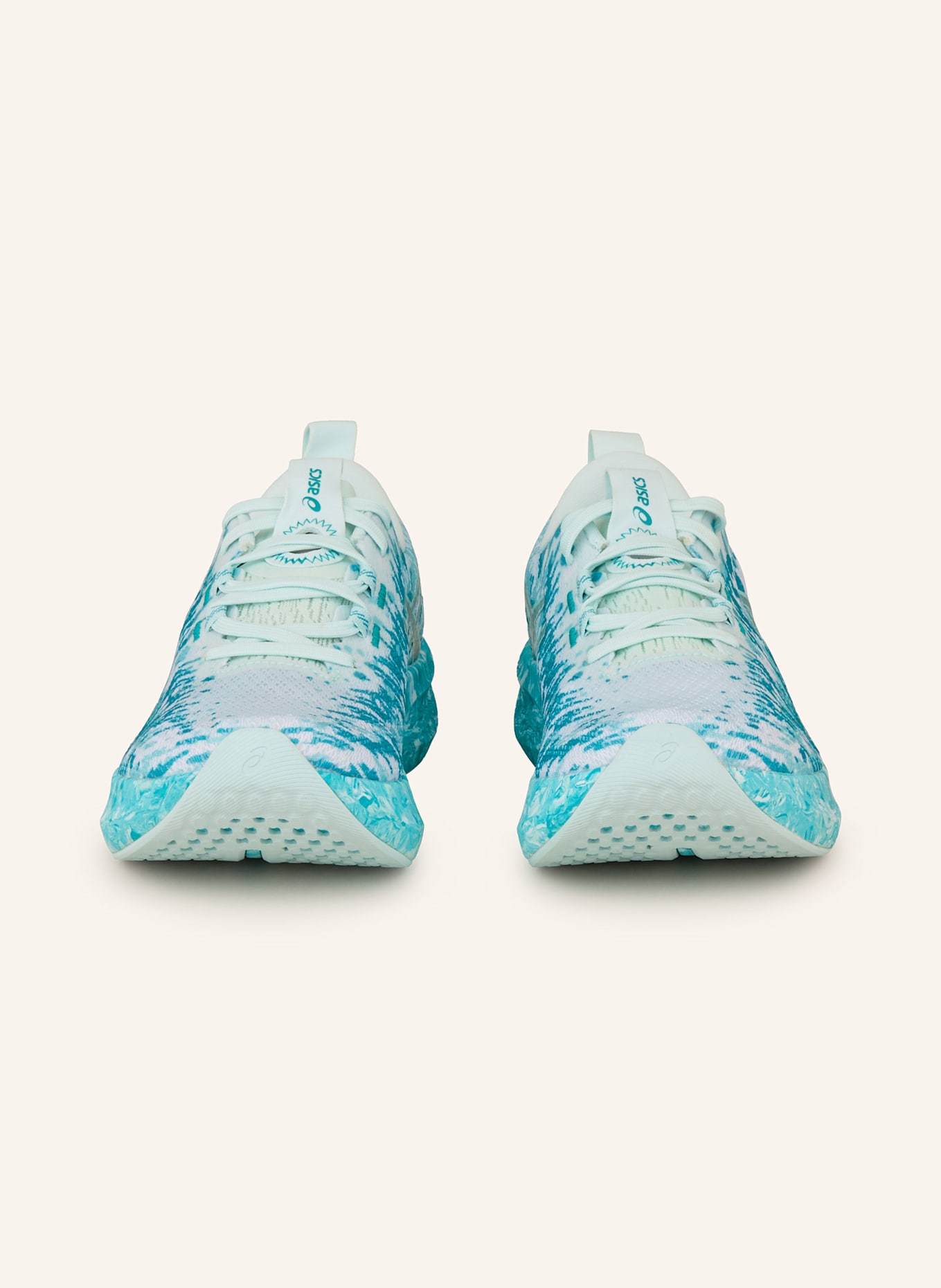 ASICS Running shoes NOOSA TRI 16: WHITE/ TURQUOISE