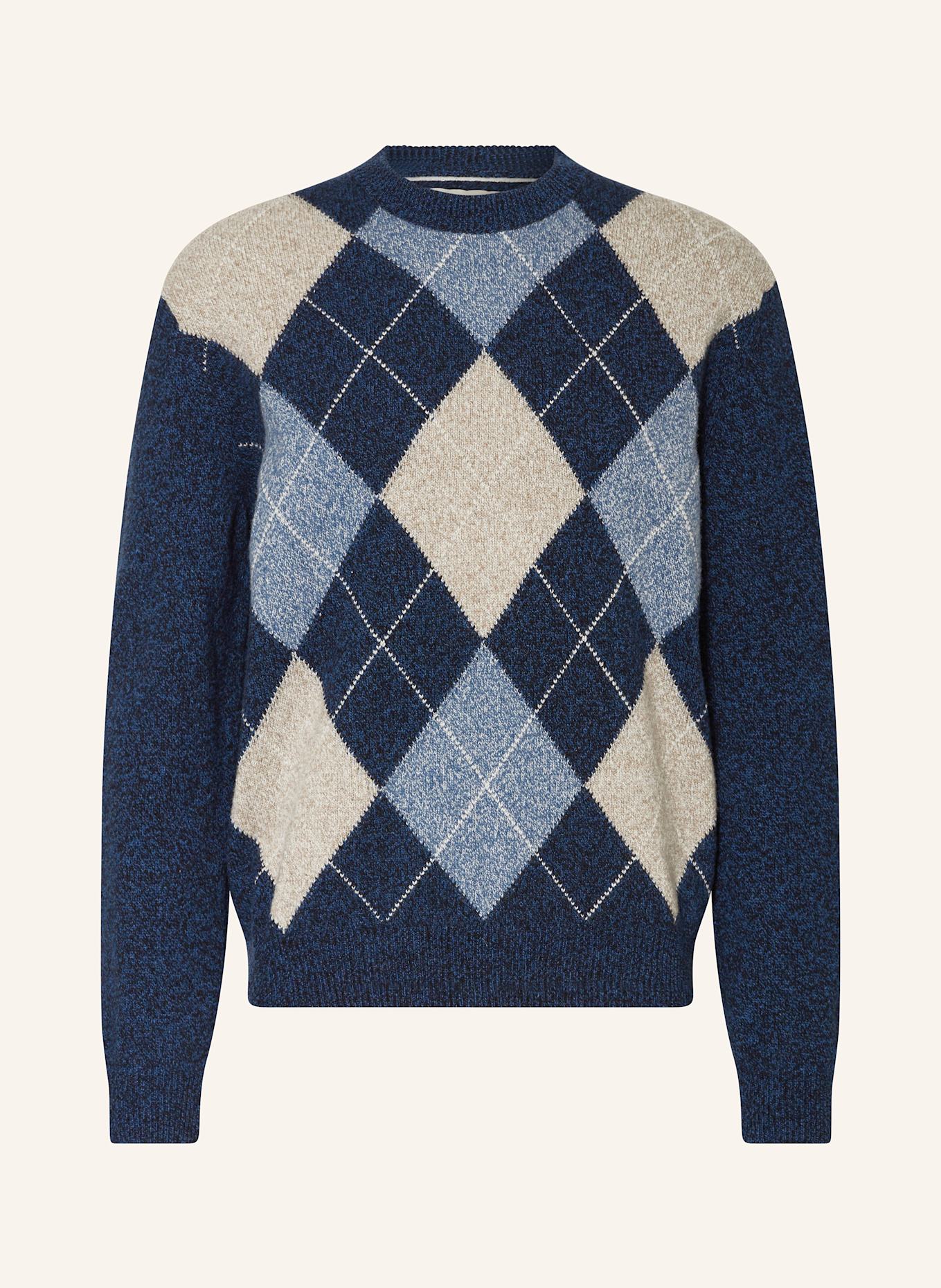 GANT Sweater, Color: BLUE/ DARK BLUE/ GRAY (Image 1)