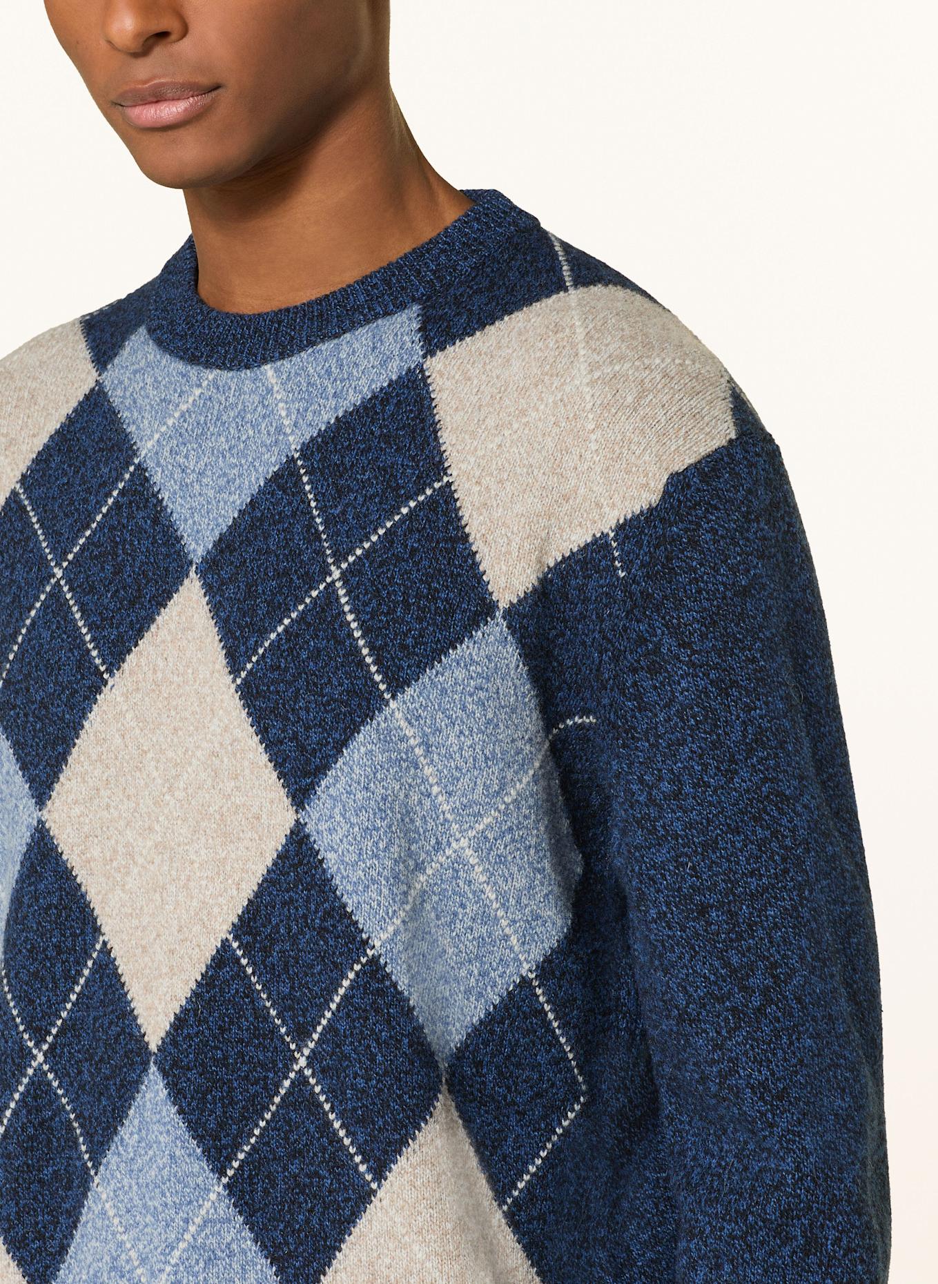 GANT Sweater, Color: BLUE/ DARK BLUE/ GRAY (Image 4)