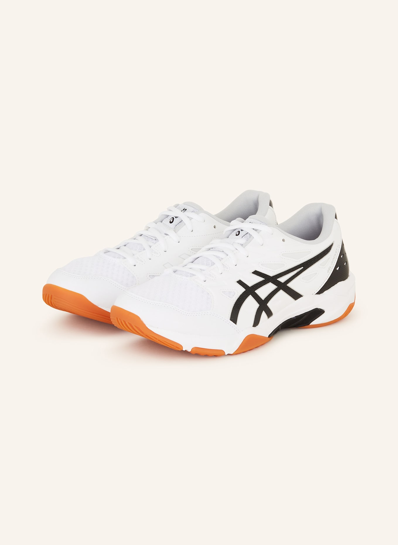 ASICS Indoorschuhe GEL-ROCKET 11: WEISS/ SCHWARZ
